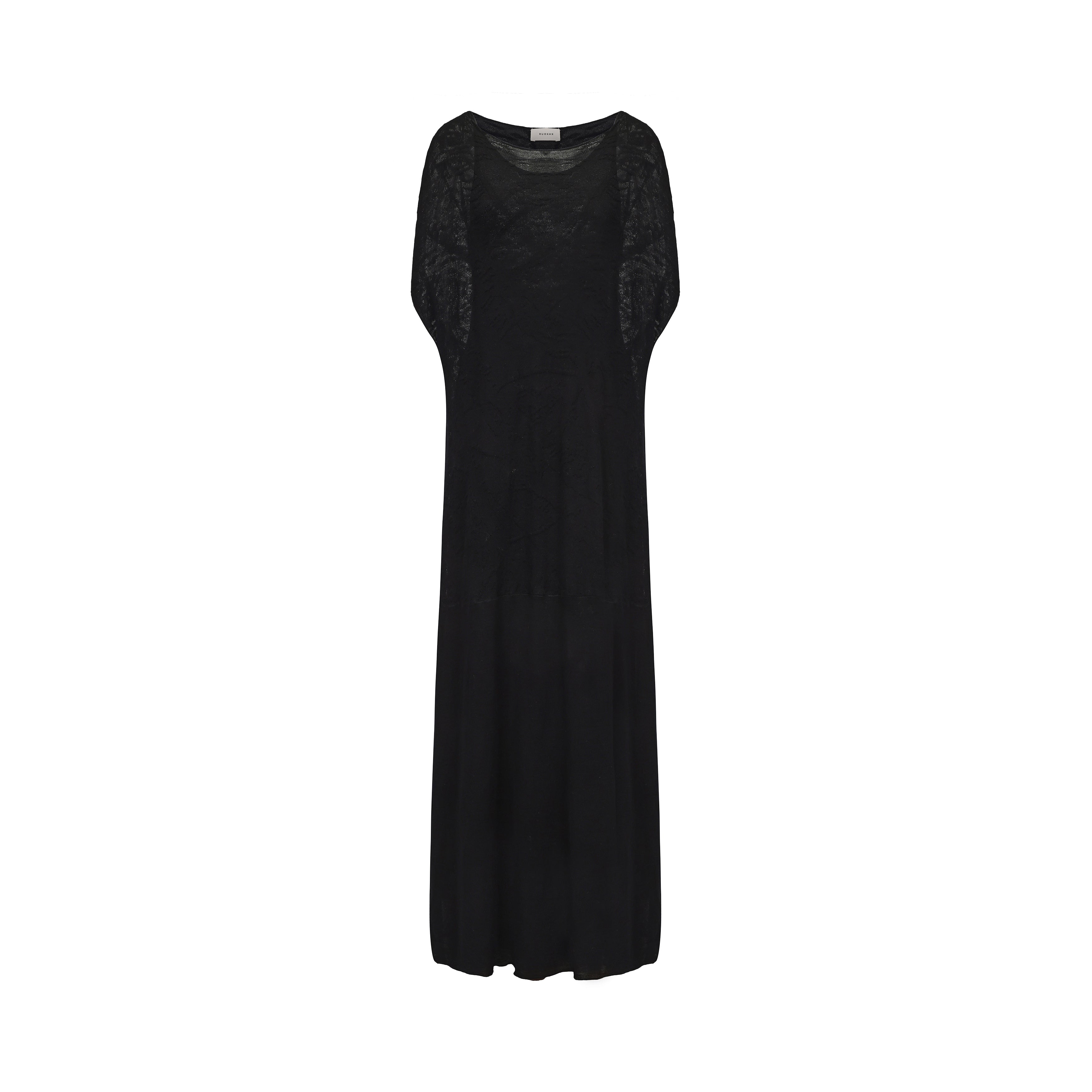 AW25 - BLACK BOREA DRESS