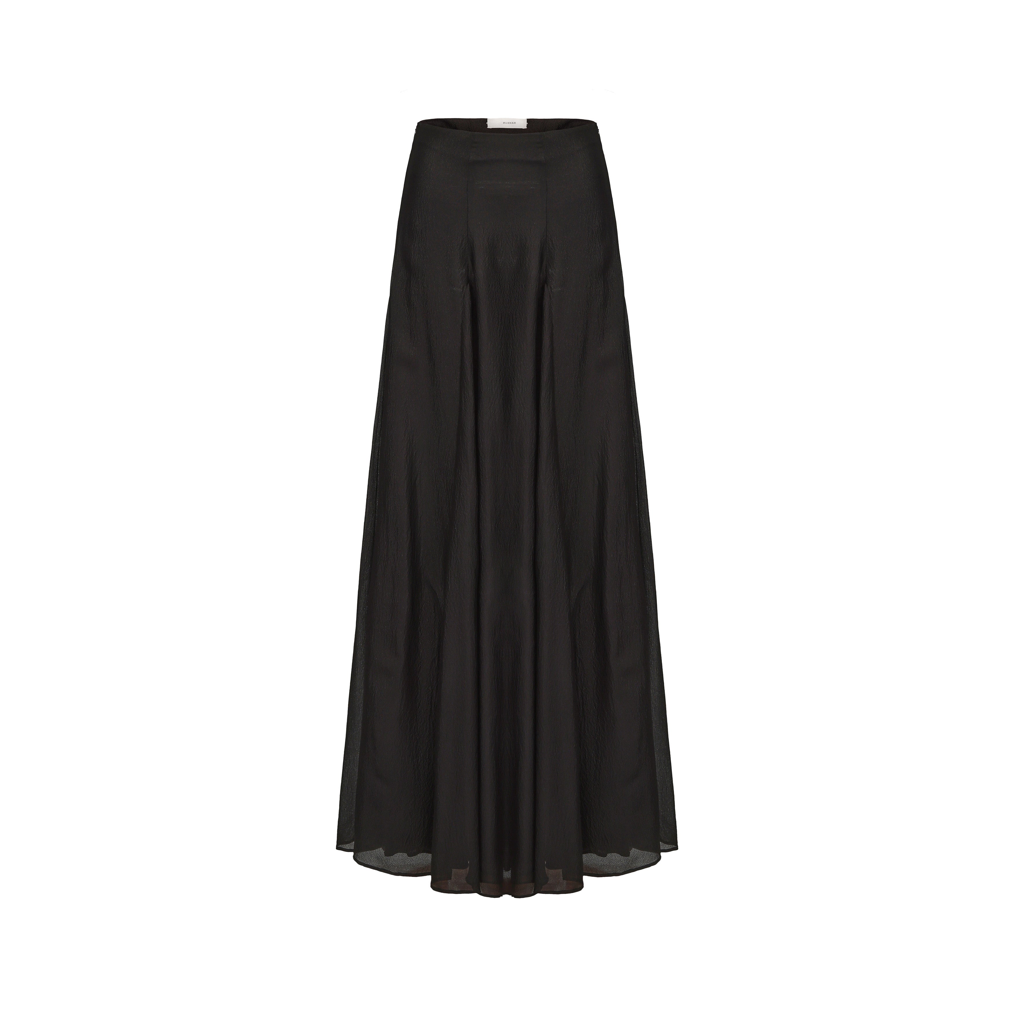 SS25 - JET BLACK TRIANGLE SKIRT