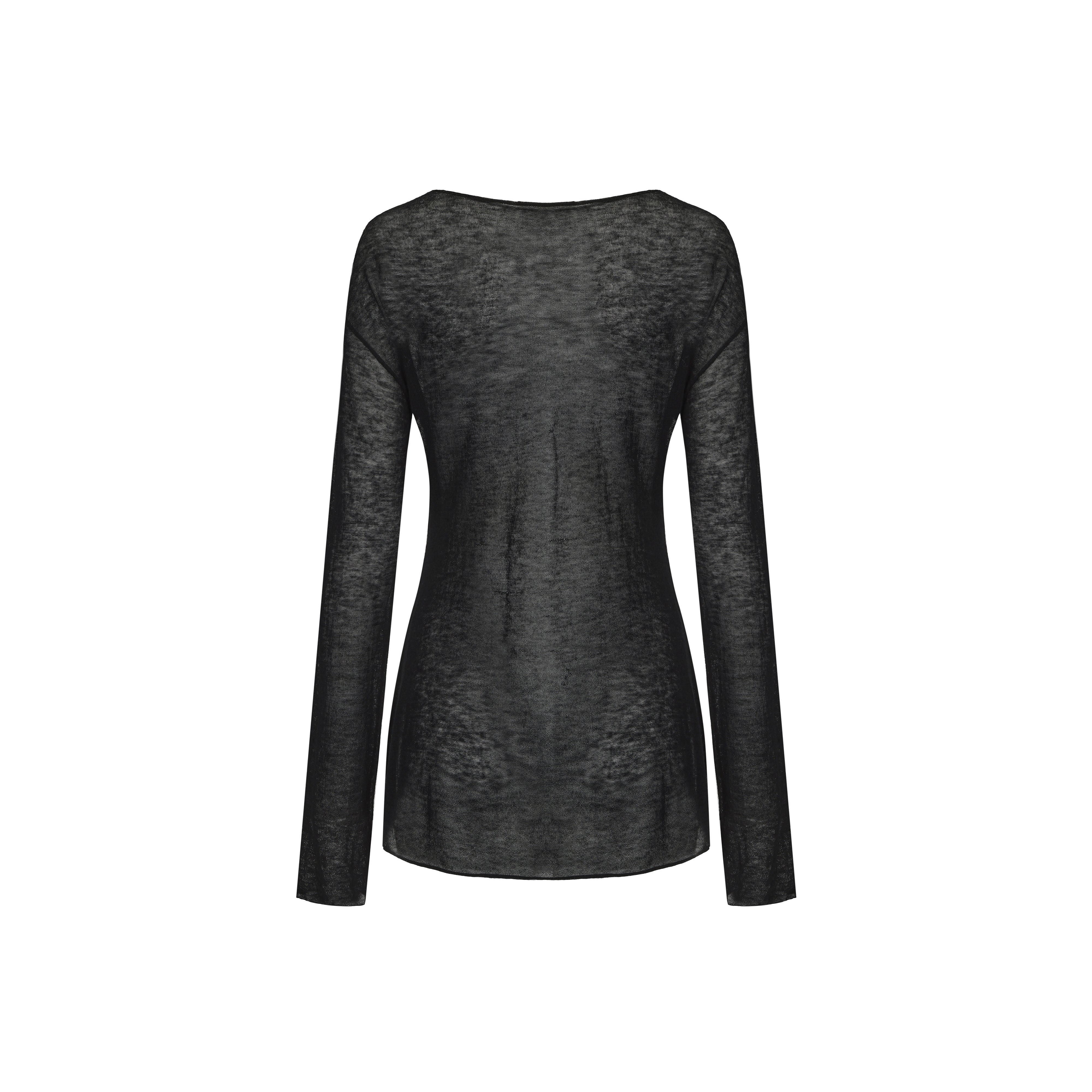 AW25 - BLACK ALBA TOP