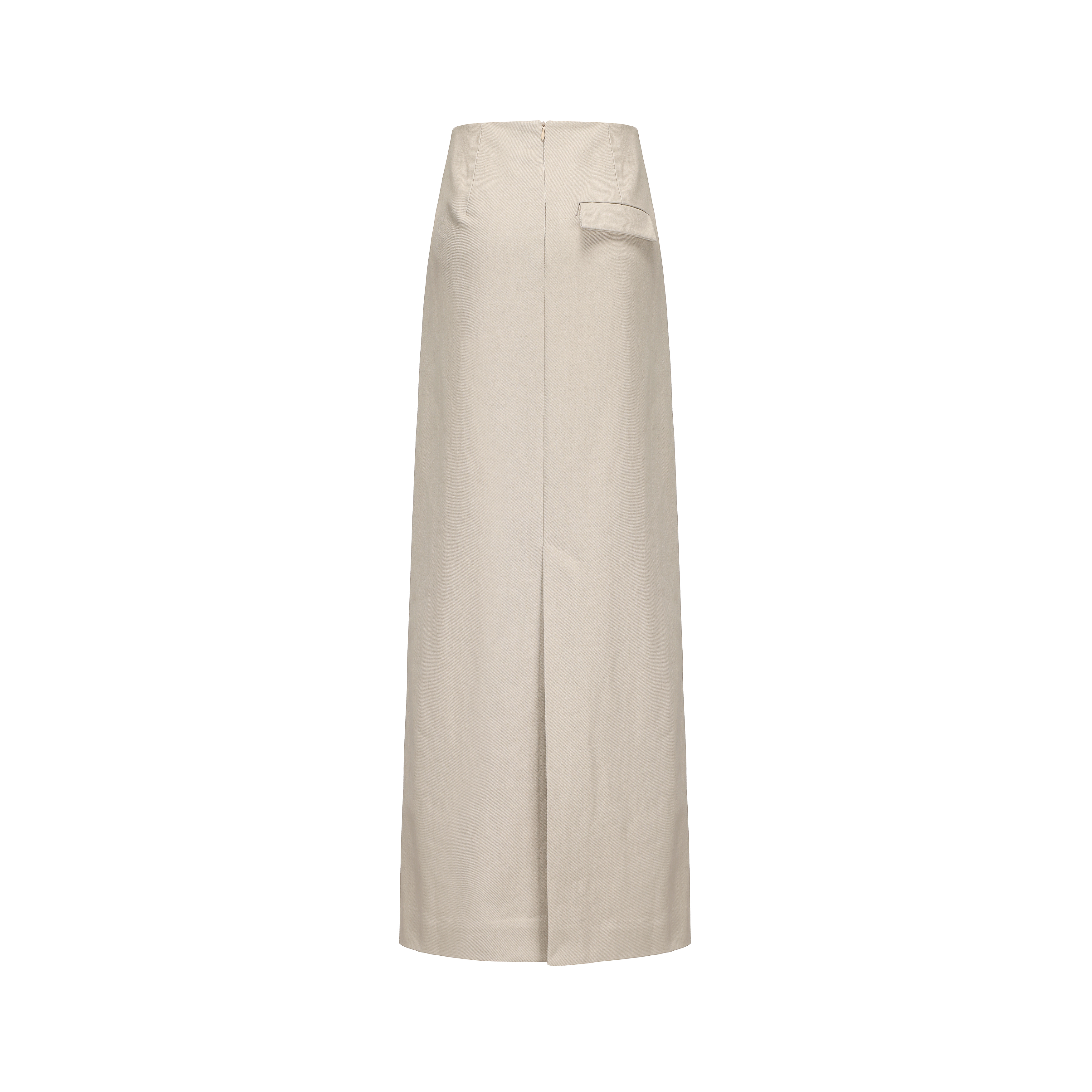 PRE SS25 - HESSIAN BEIGE PENCIL SKIRT