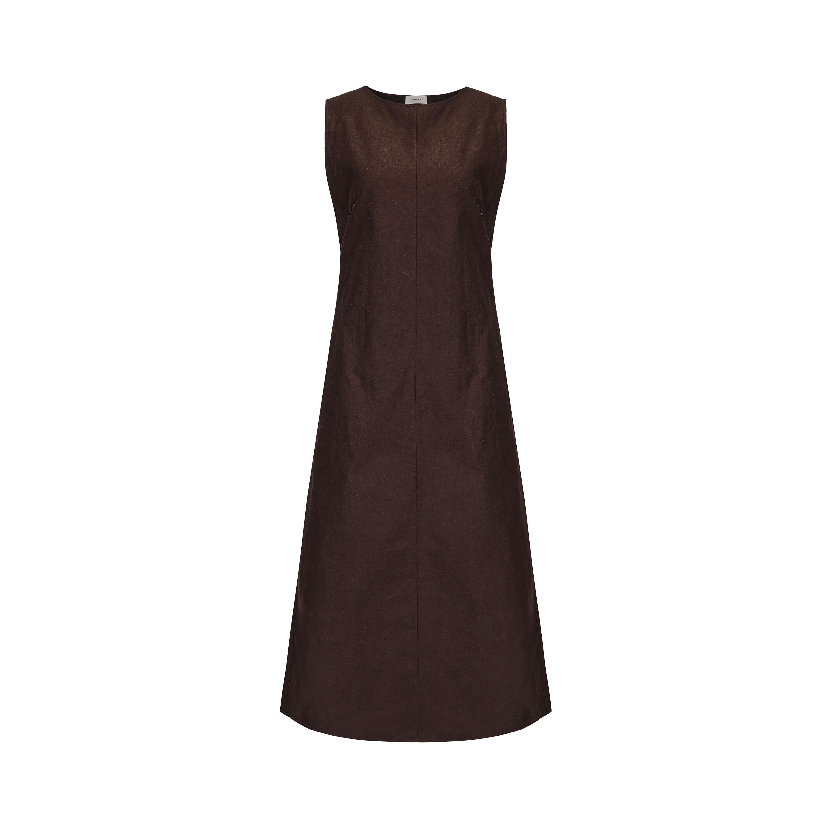 PREAW25 - LAVA ROCK NUSA ZIPPER DRESS