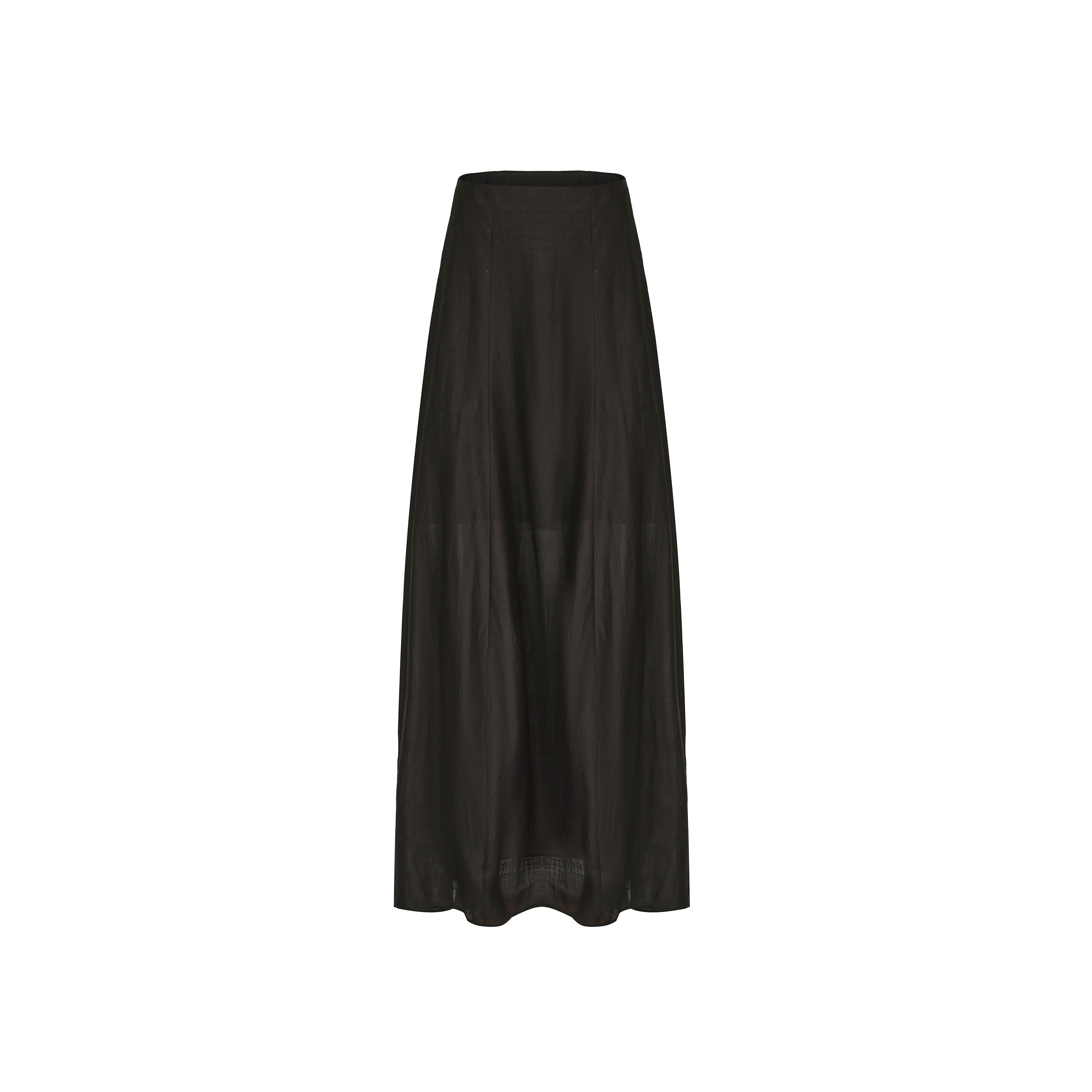 PREAW25 - CHARCOAL COCOON SKIRT