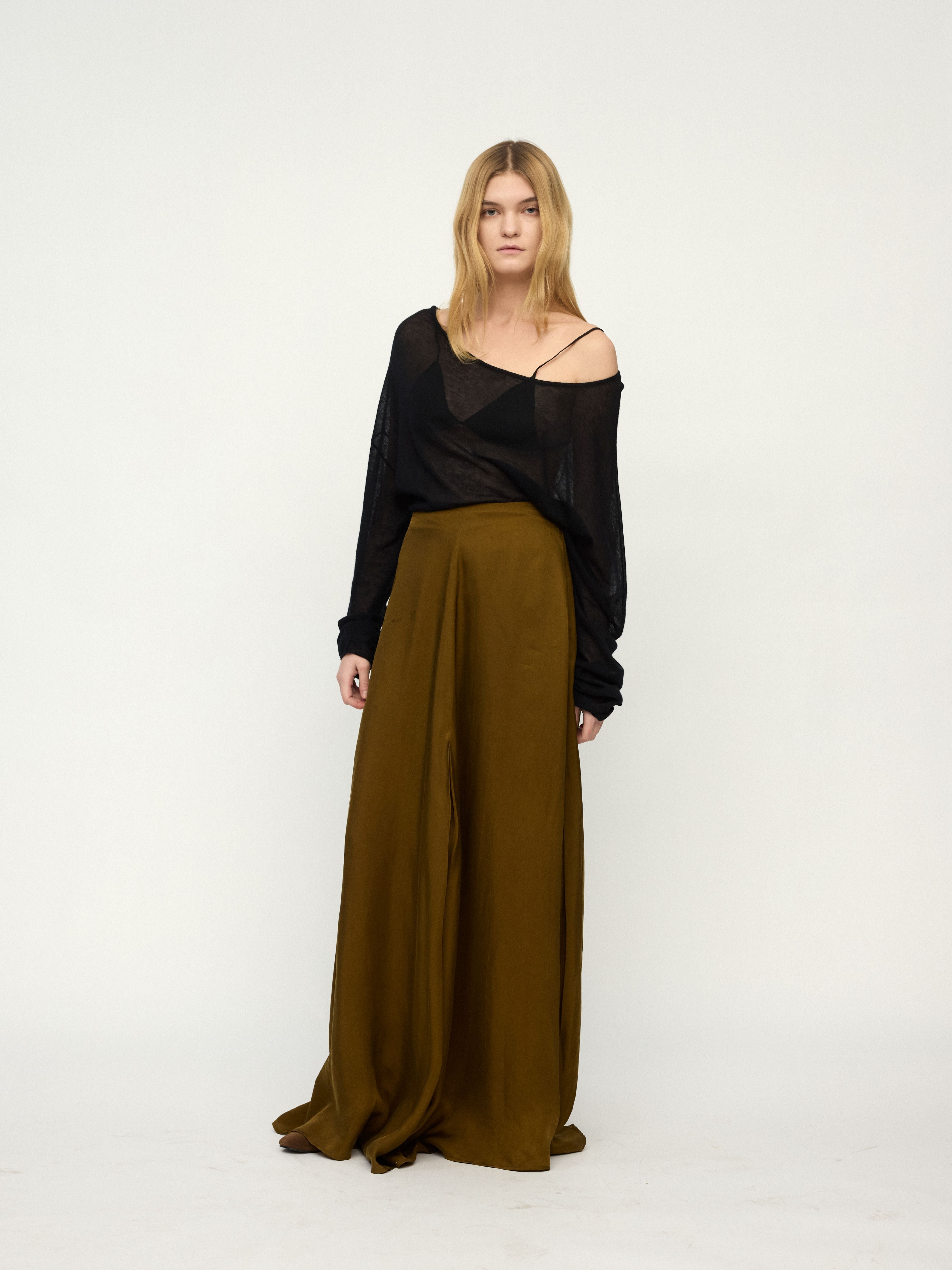 PREAW25 - UMBER LOUNGE TROUSERS