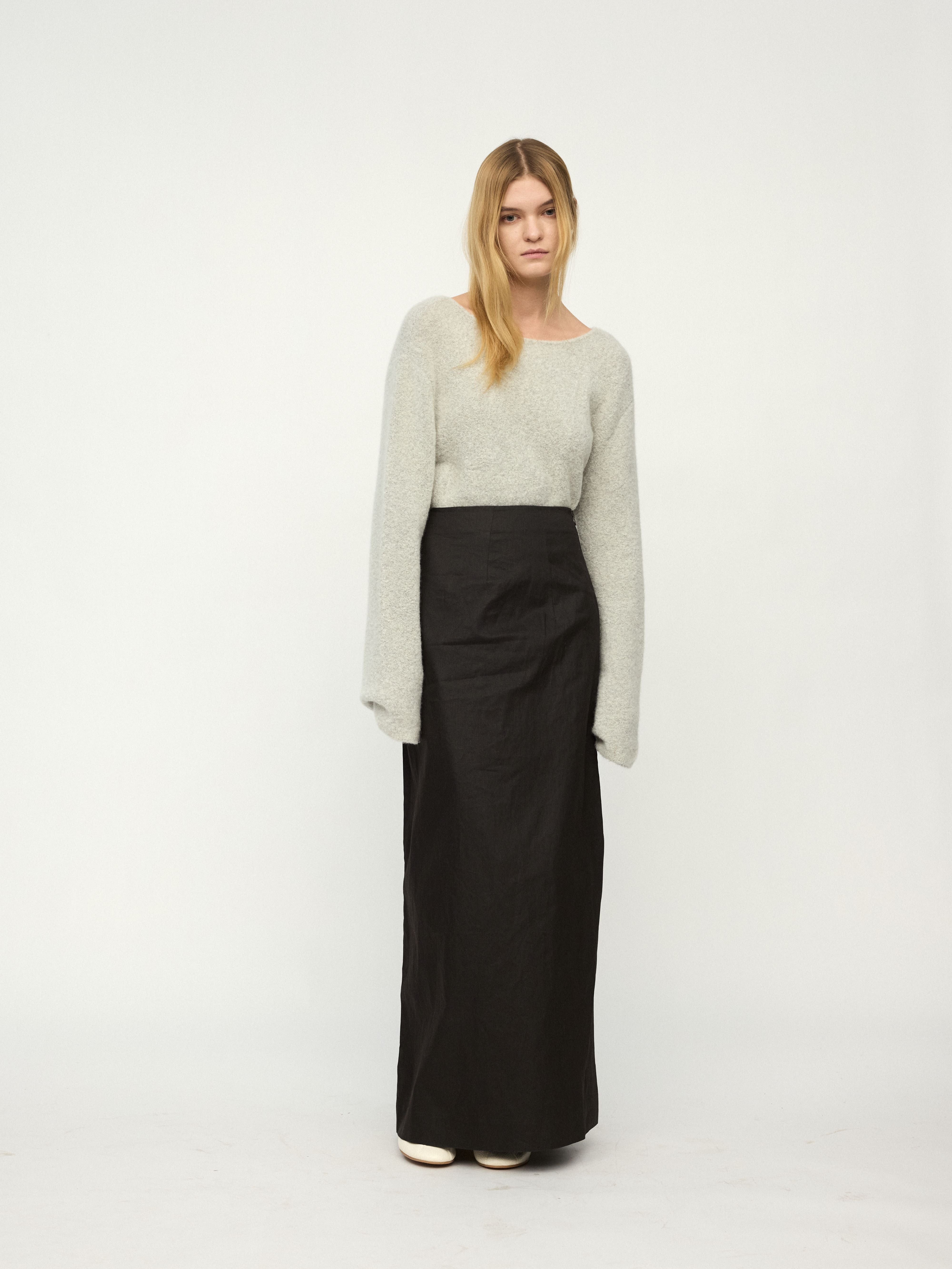 PREAW25 - LAVA ROCK TILE PENCIL SKIRT