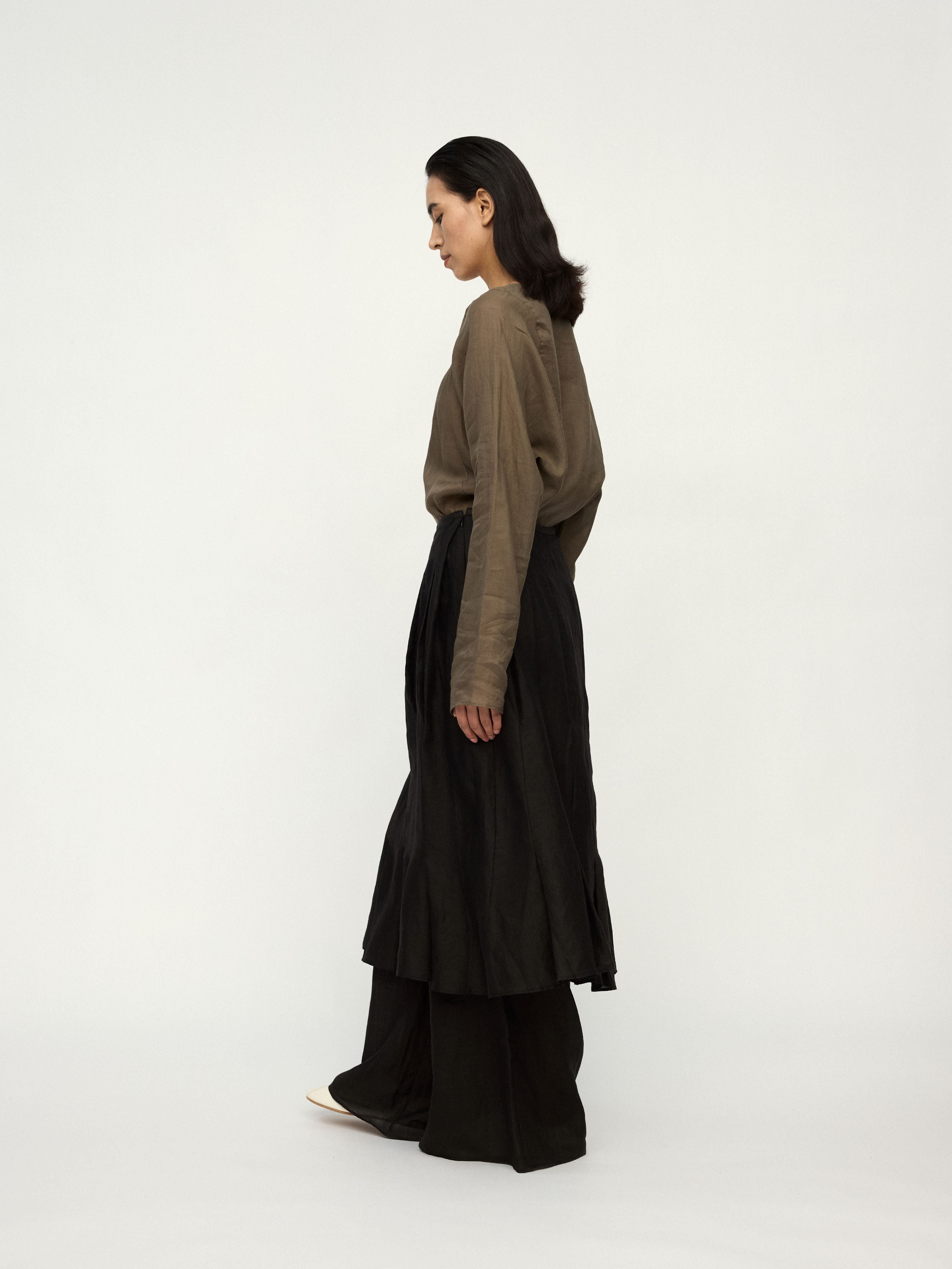 PREAW25 - CHARCOAL ALBA SKIRT PANT