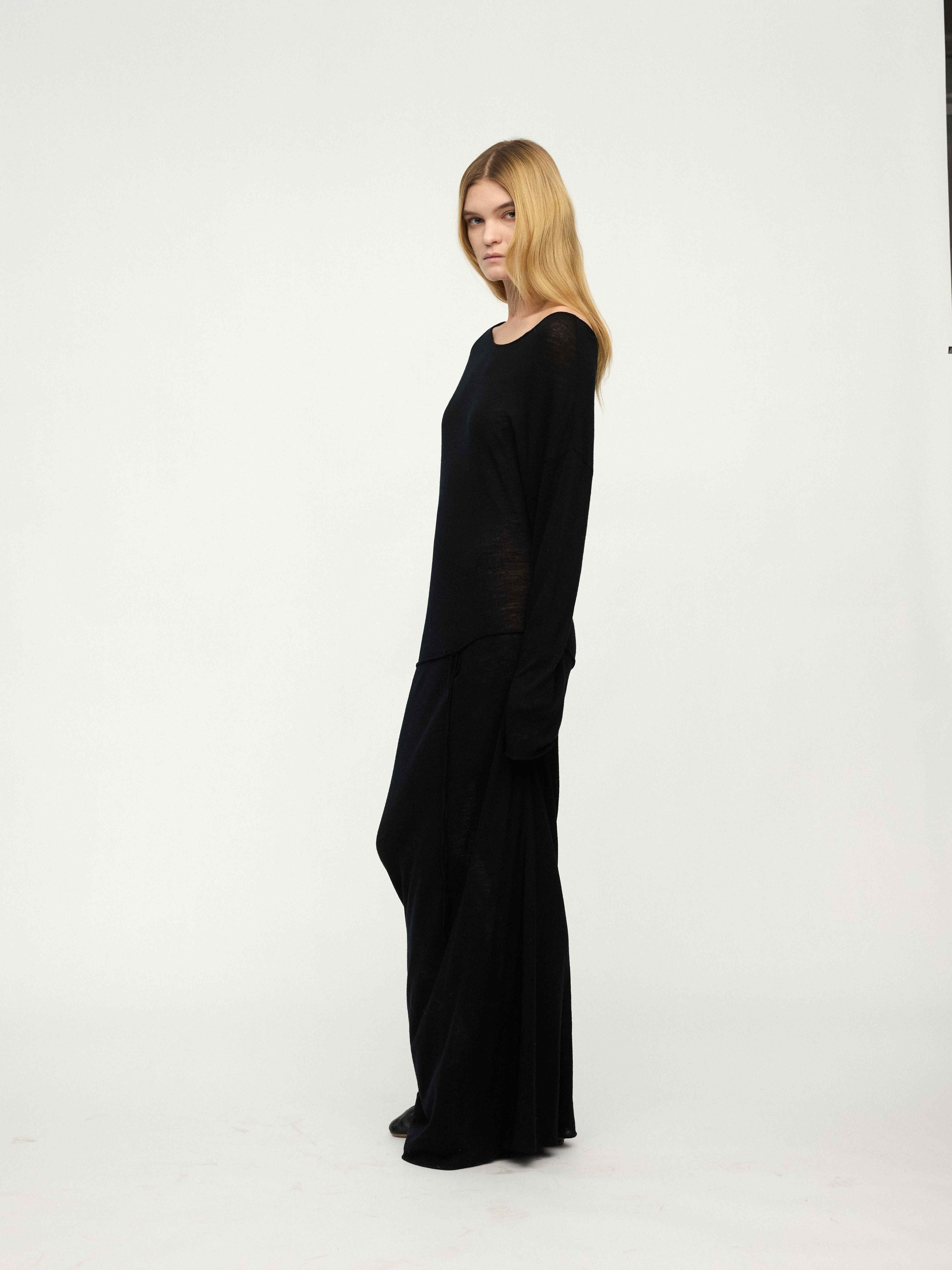 PREAW25 - JET BLACK COBIA DRESS