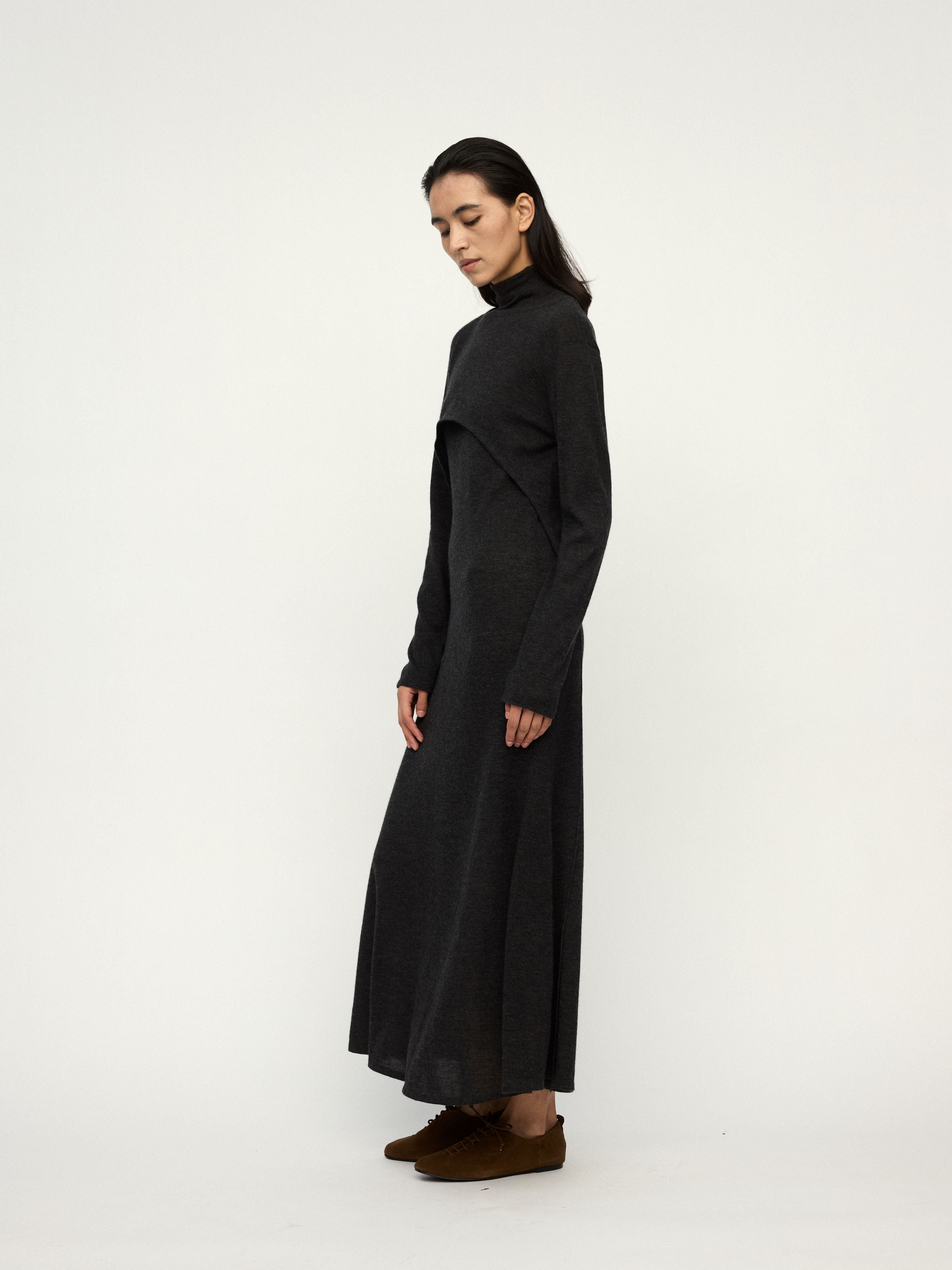 PREAW25 - DARK GREY GAYA DRESS