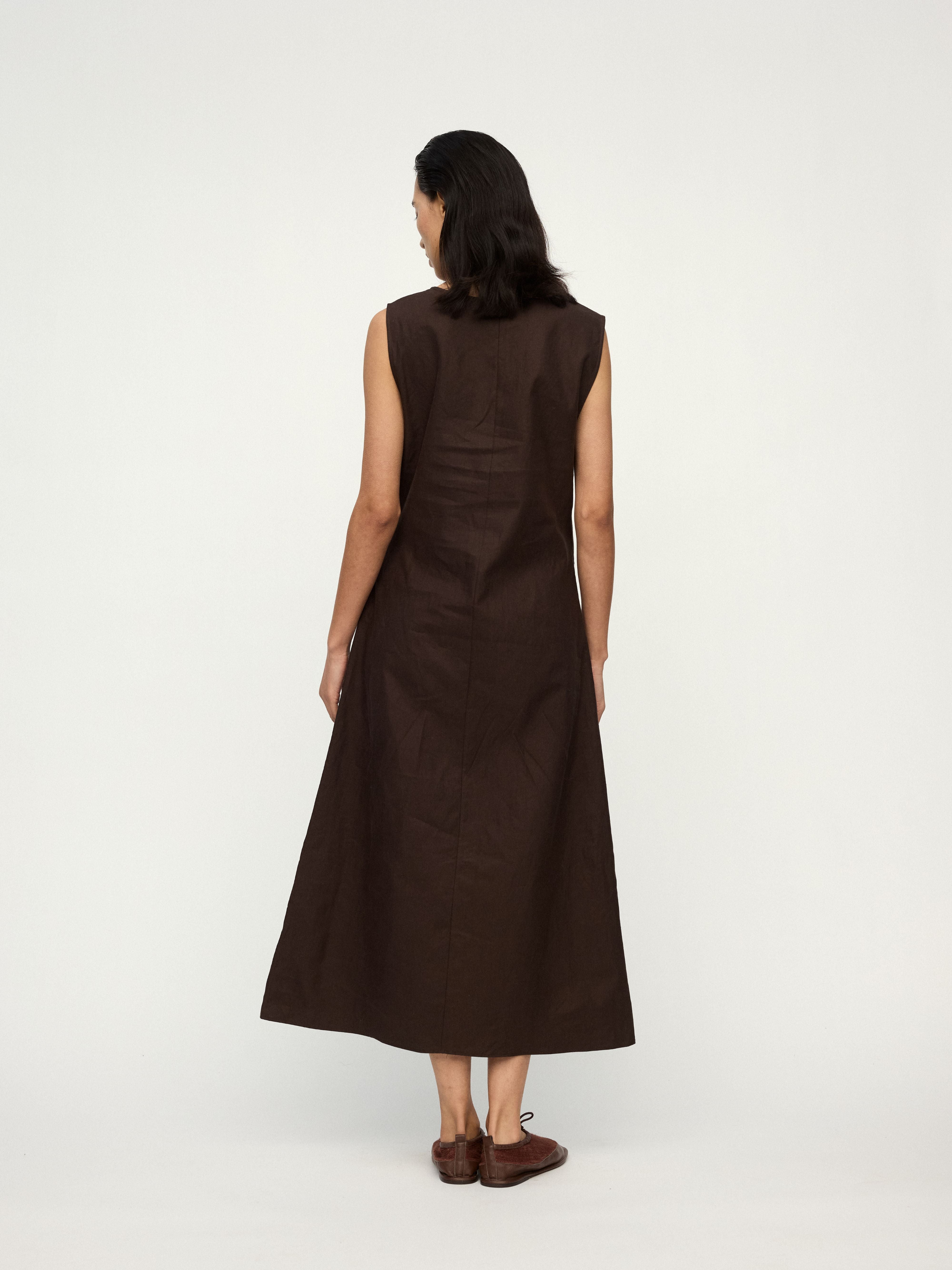 PREAW25 - LAVA ROCK NUSA ZIPPER DRESS