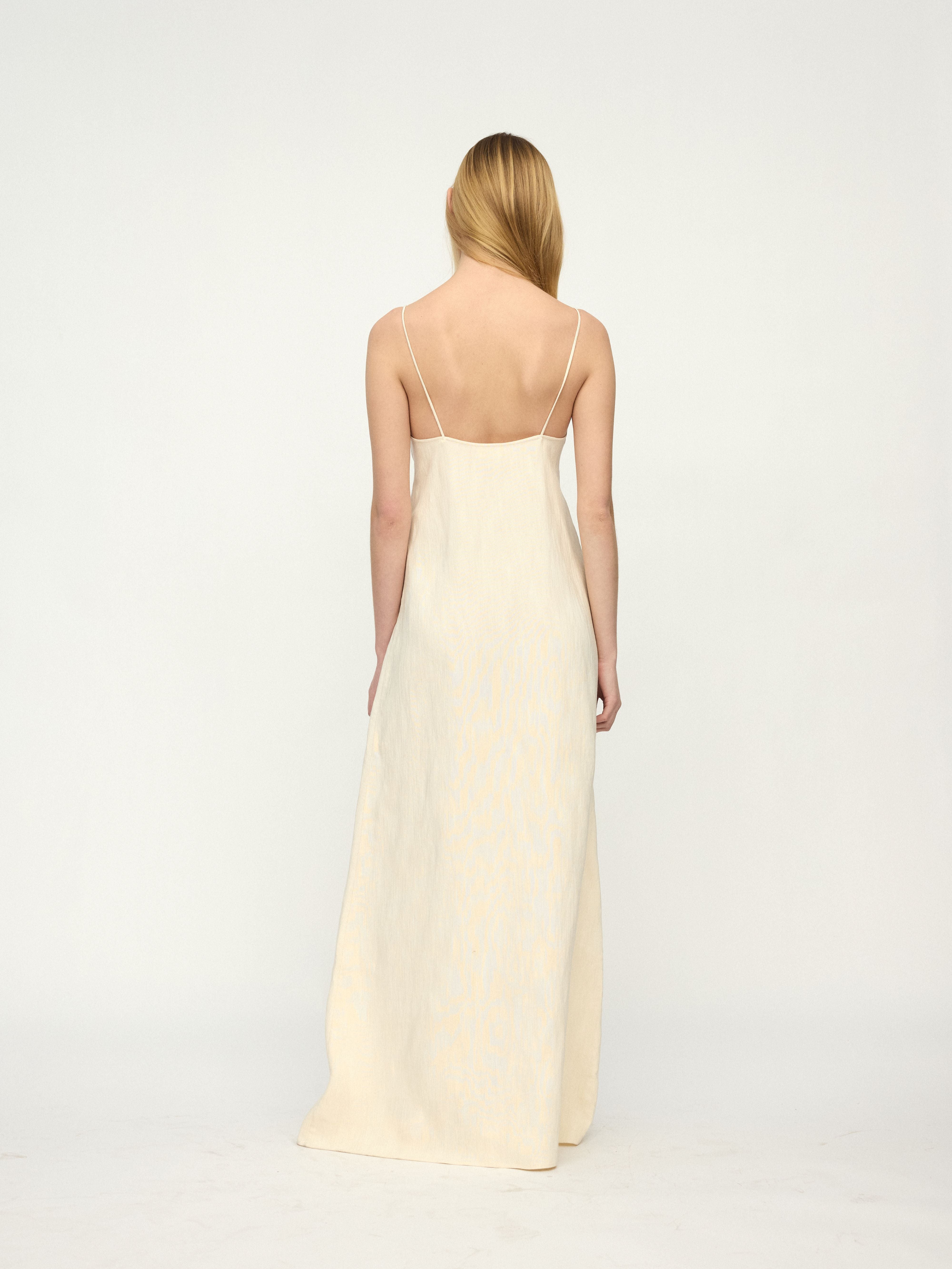 PREAW25 - WHEAT SHELL DRESS