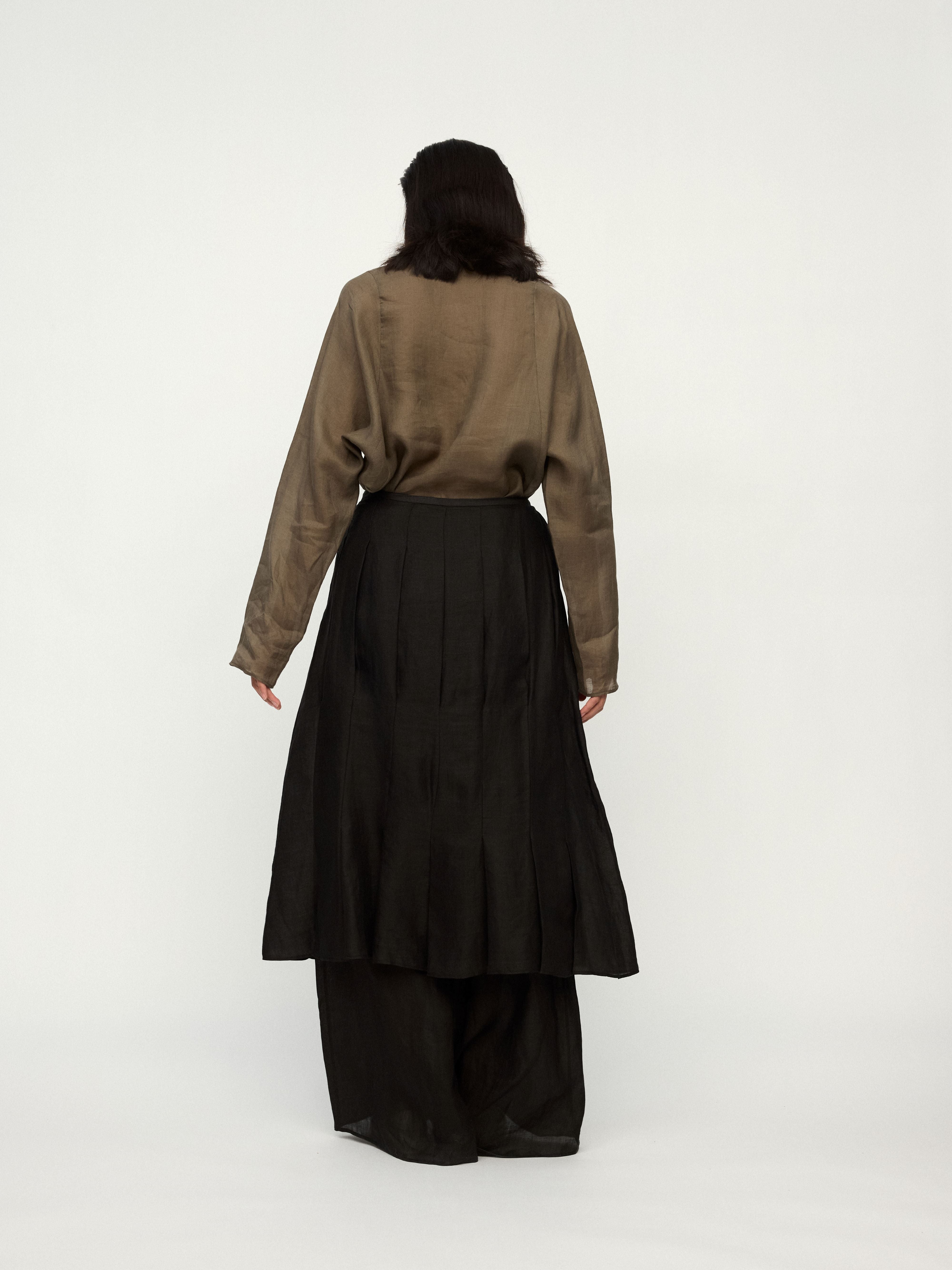 PREAW25 - CHARCOAL ALBA SKIRT PANT