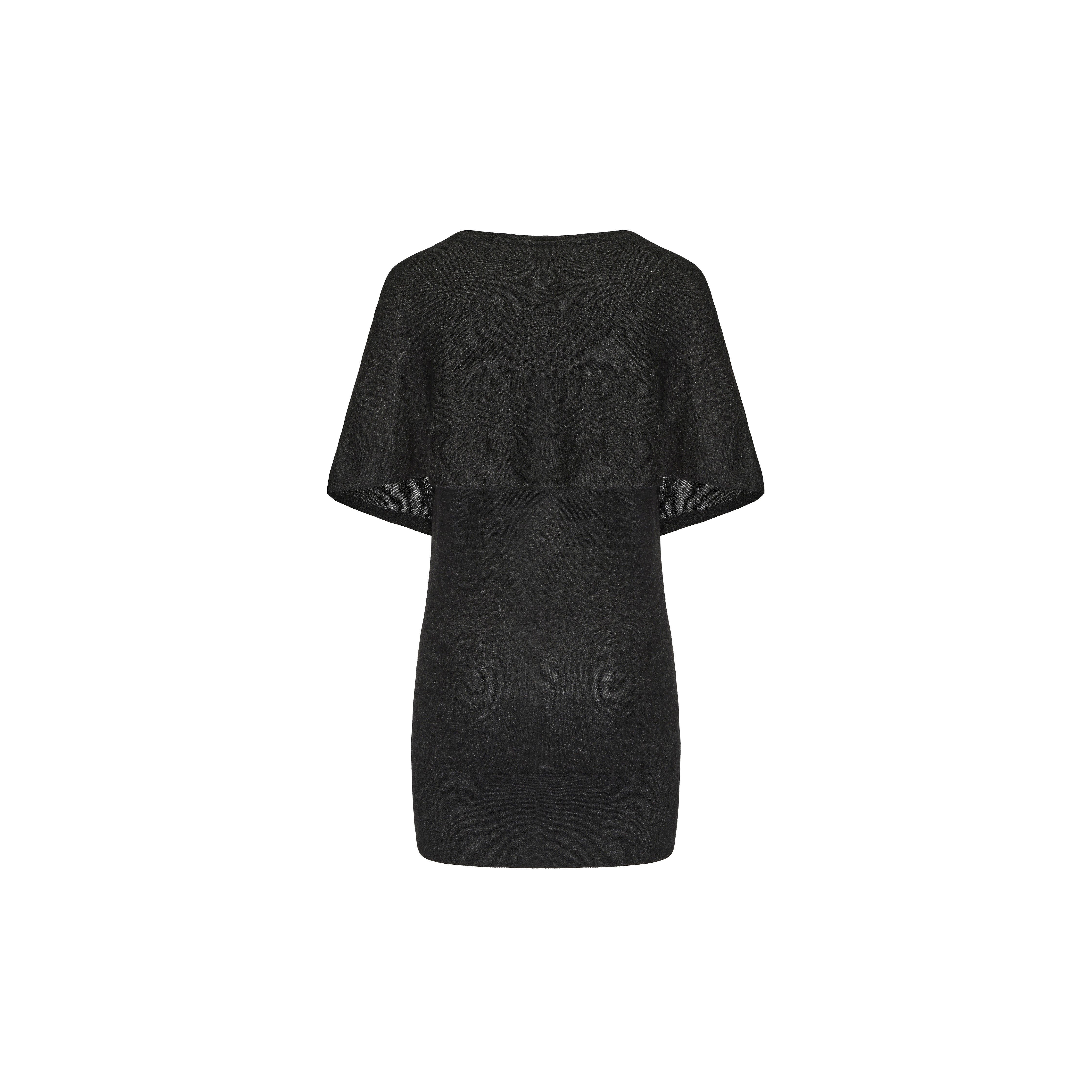 PREAW25 - DARK GREY CAPE TOP