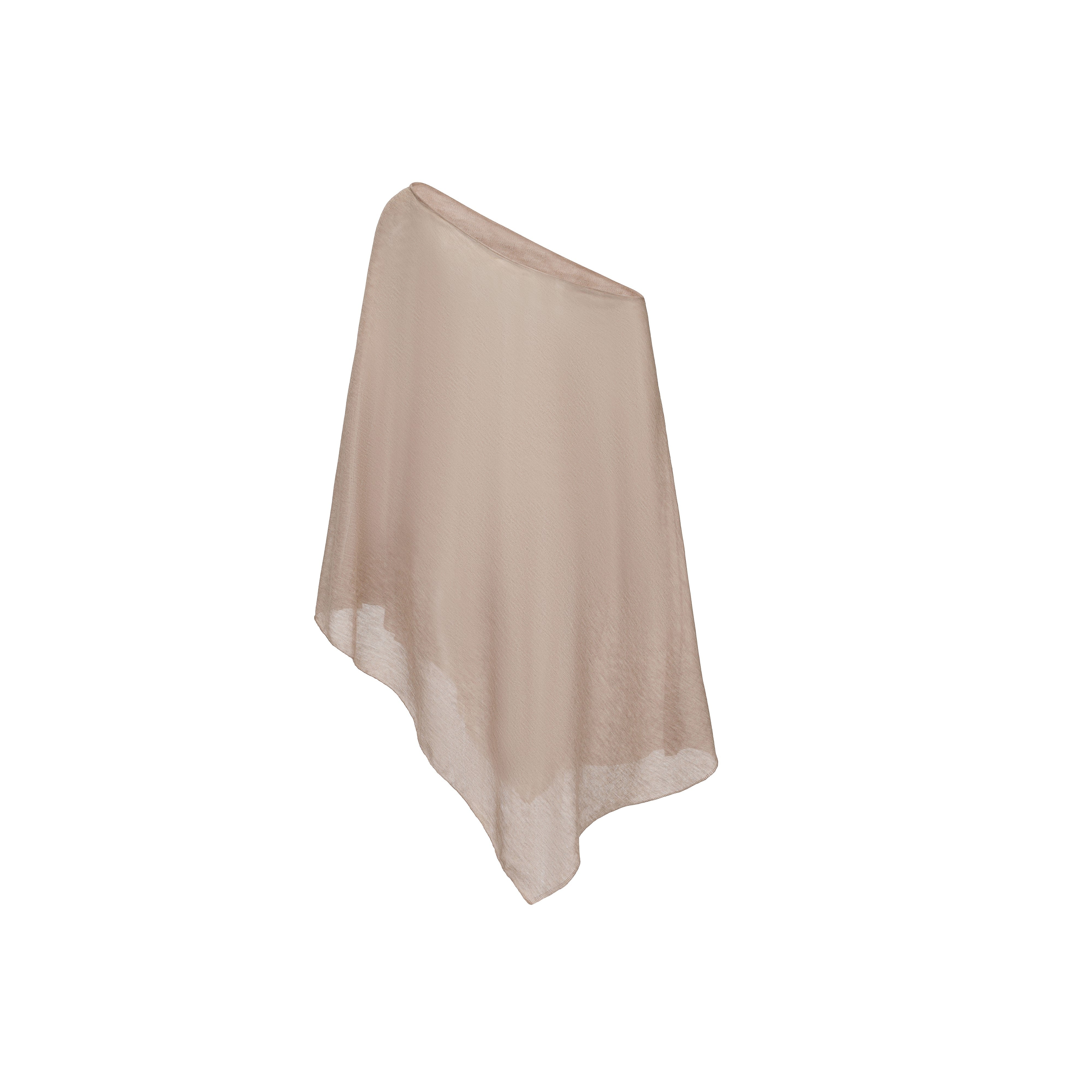 PREAW25 - BEIGE DRIP CAPE