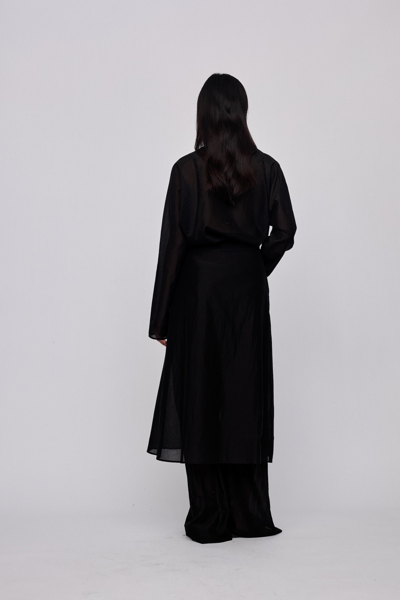 PRE SS25 - CHARCOAL SKIRT PANTS