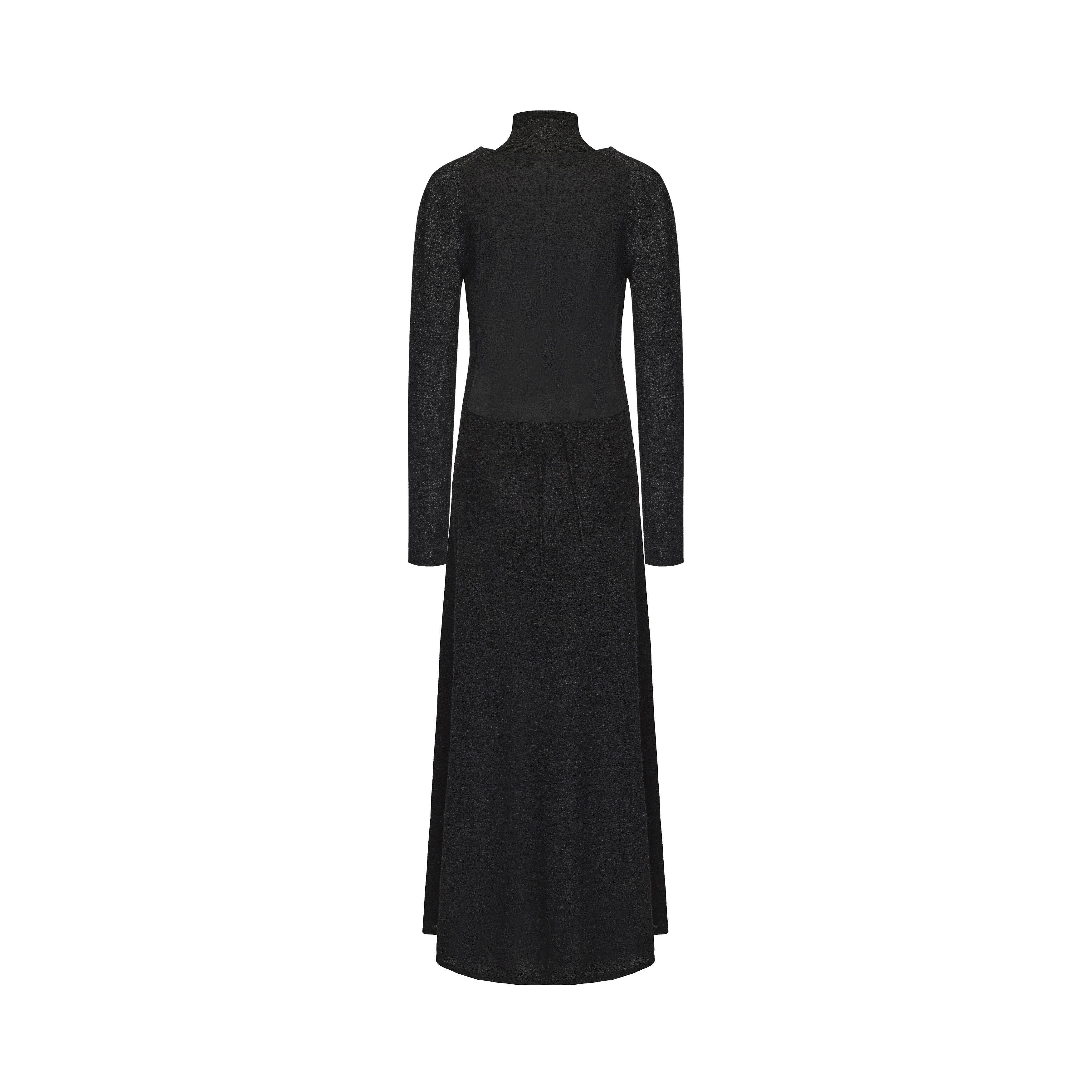 PREAW25 - DARK GREY GAYA DRESS