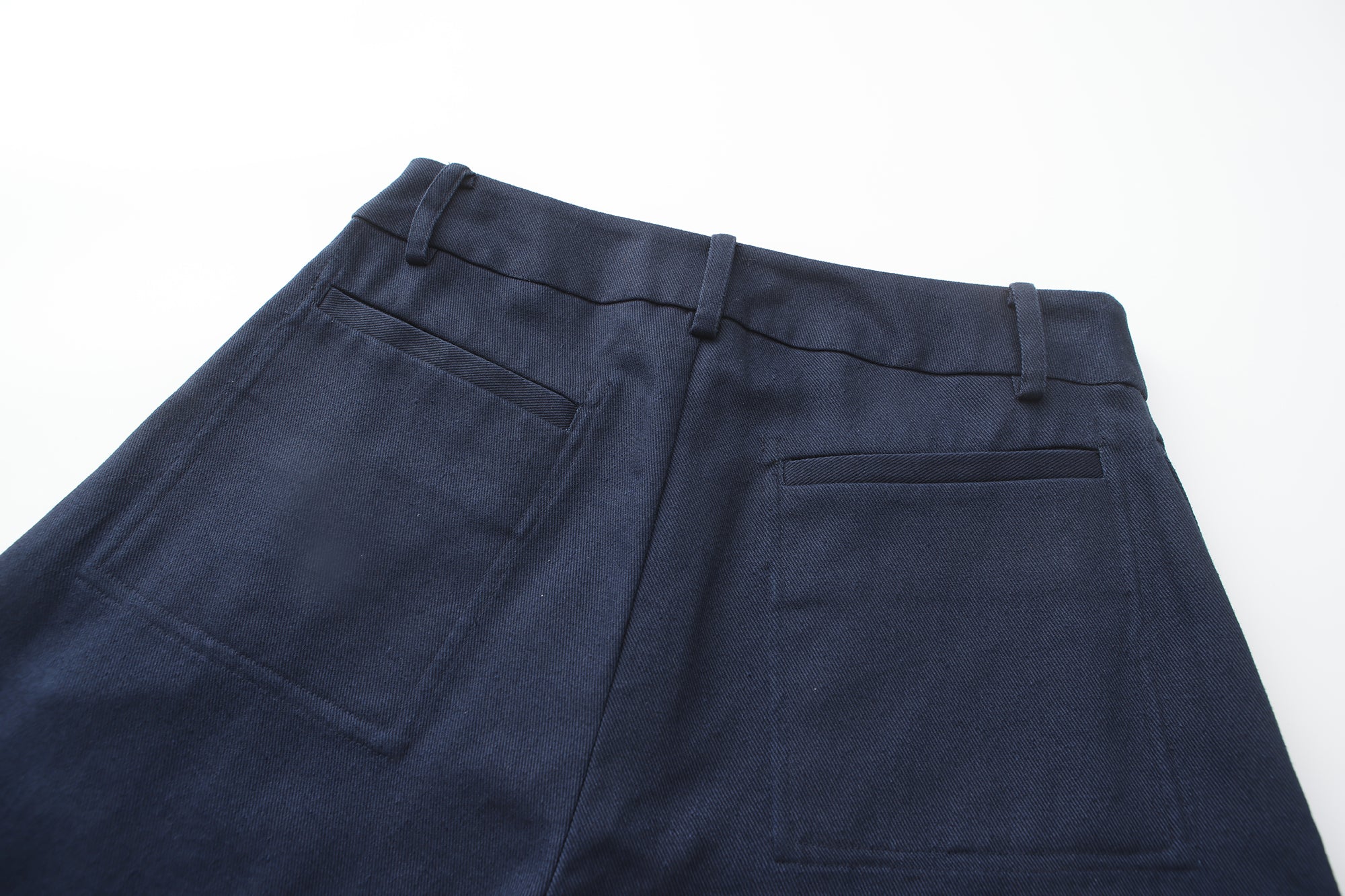 SS25 - SAILOR NAVY DIAGNAL PANTS