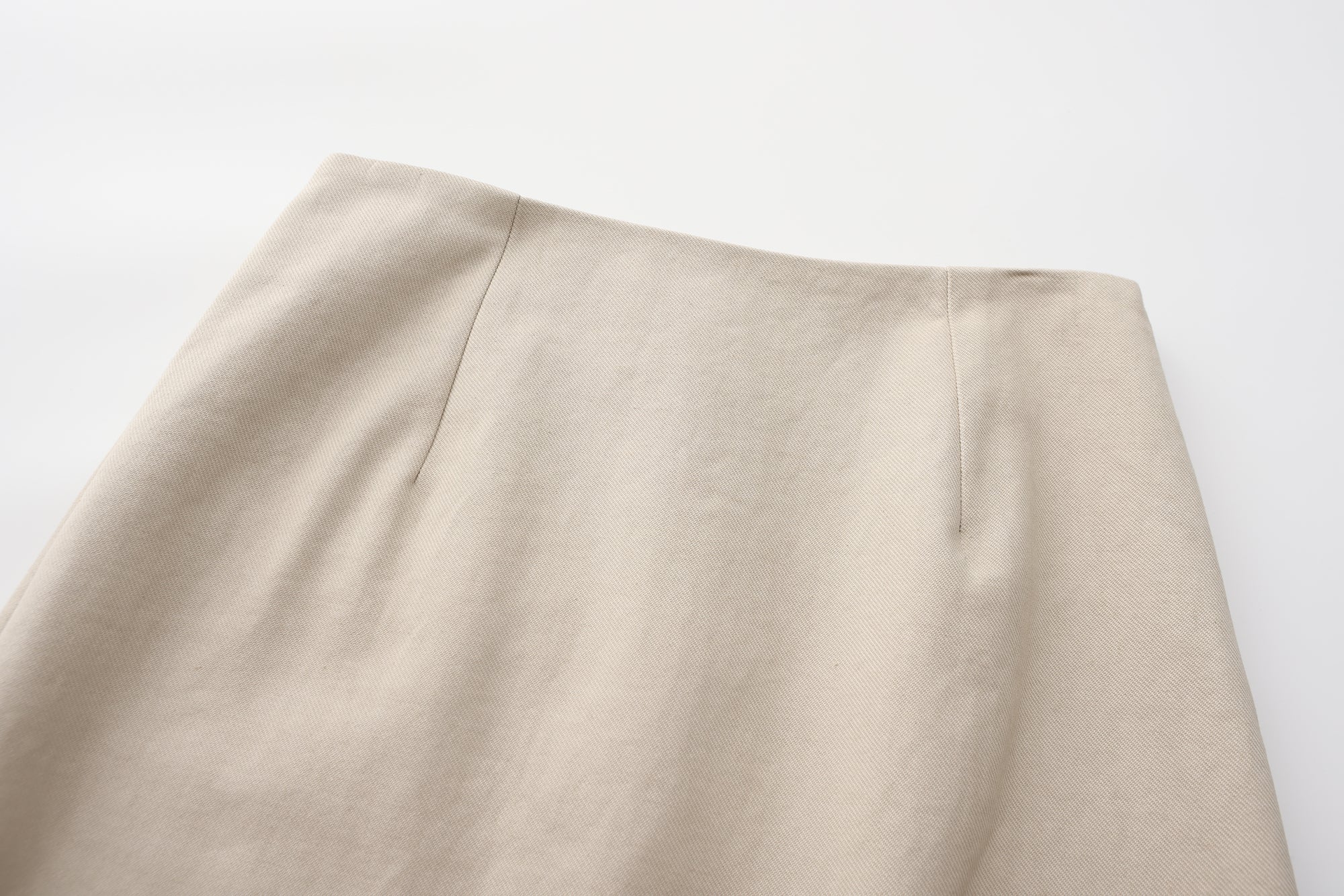 PRE SS25 - HESSIAN BEIGE PENCIL SKIRT