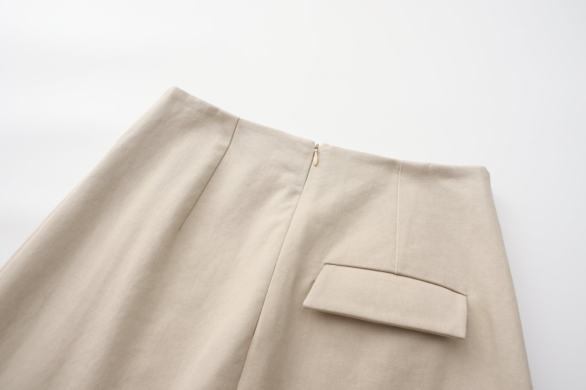 PRE SS25 - HESSIAN BEIGE PENCIL SKIRT