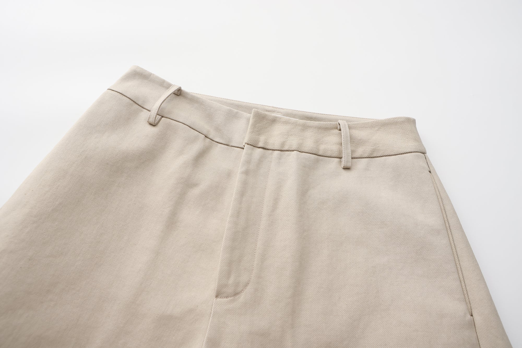 PRE SS25 - HESSIAN BEIGE DIAGNAL PANTS