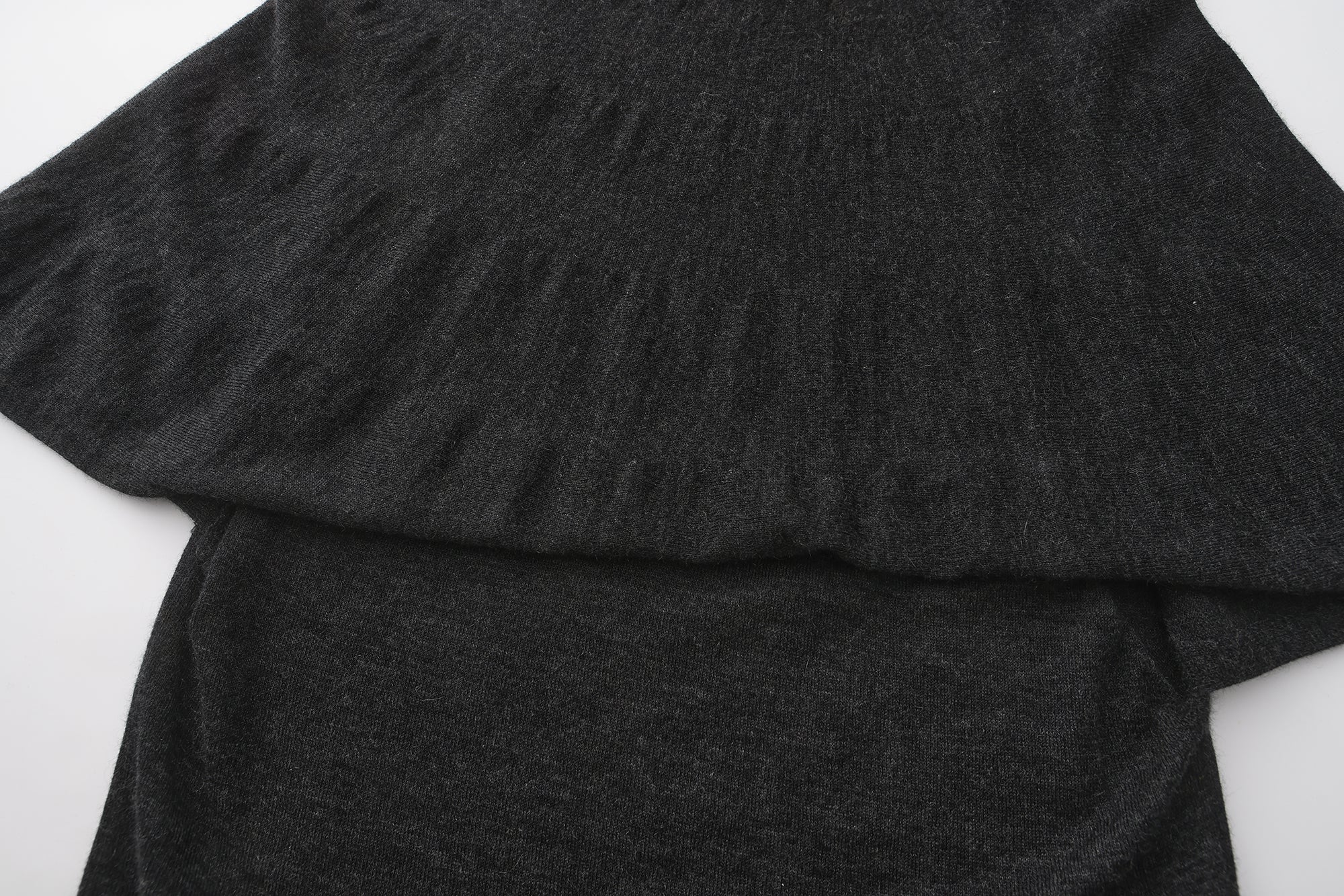 PREAW25 - DARK GREY CAPE TOP