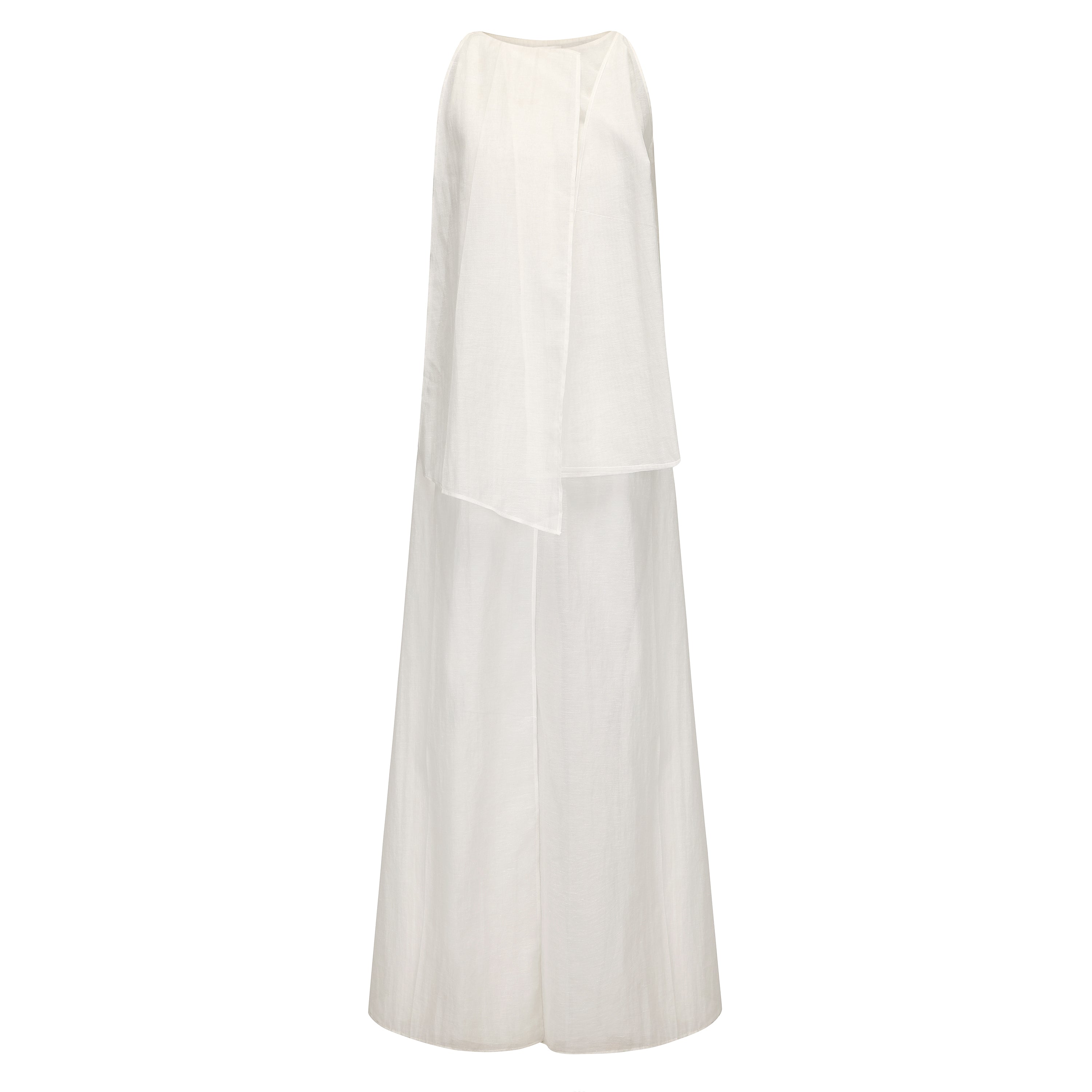 SS25 - PAPER WHITE MOLLE DRESS