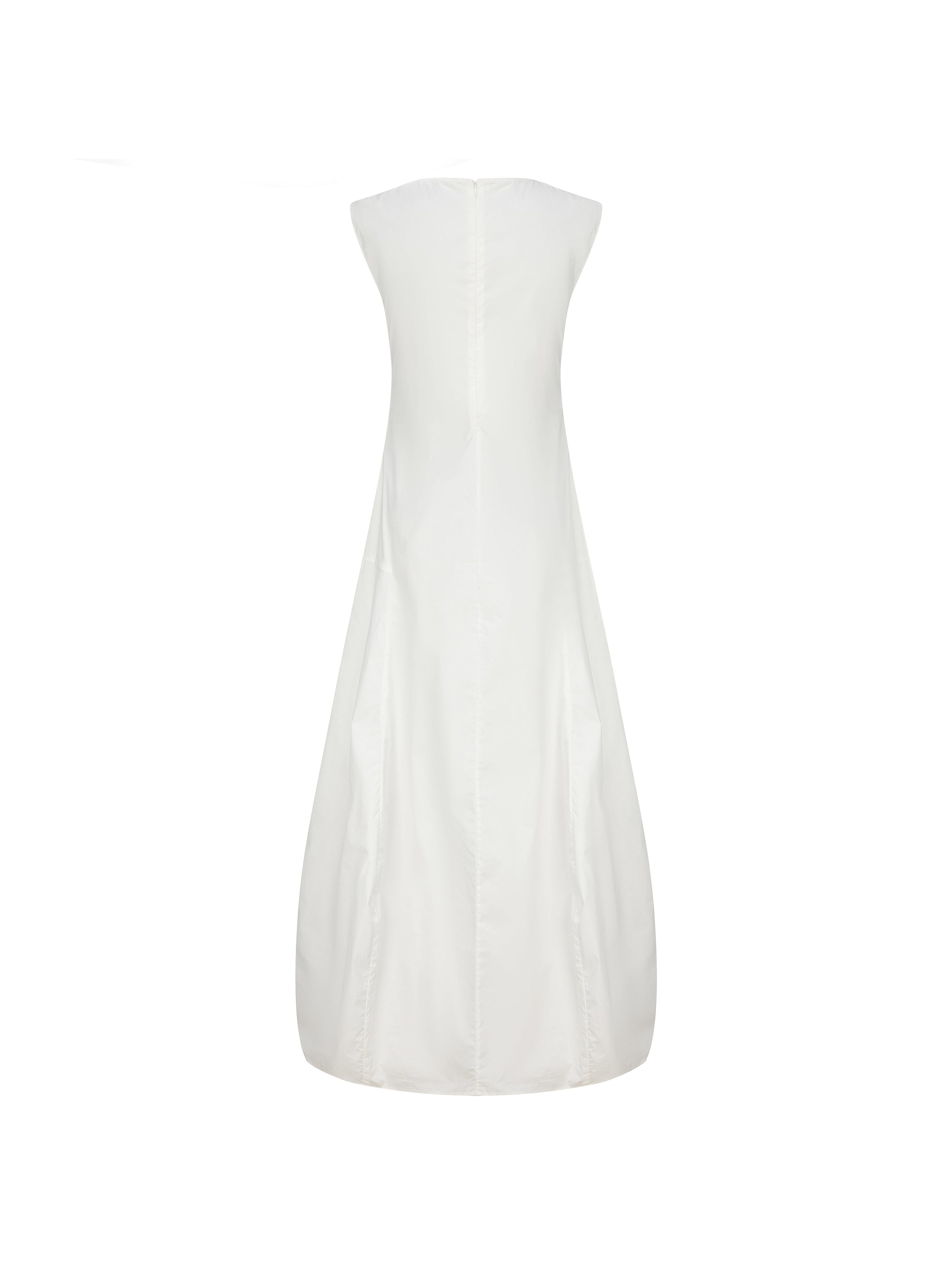 SS24 - PEARL SATIN CACOON DRESS