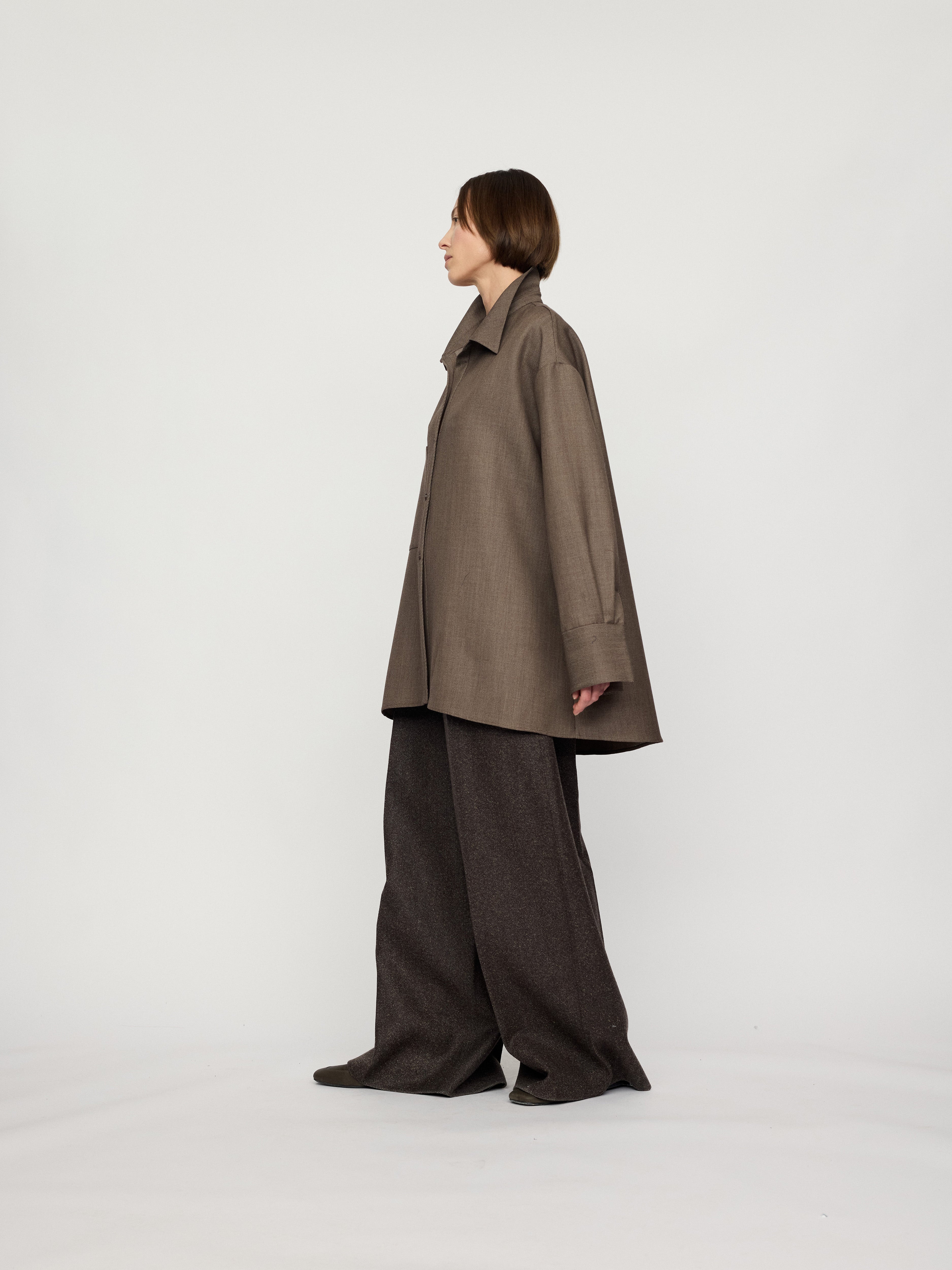 PREAW26 - ASH LIMESTONE KAAF SHIRT