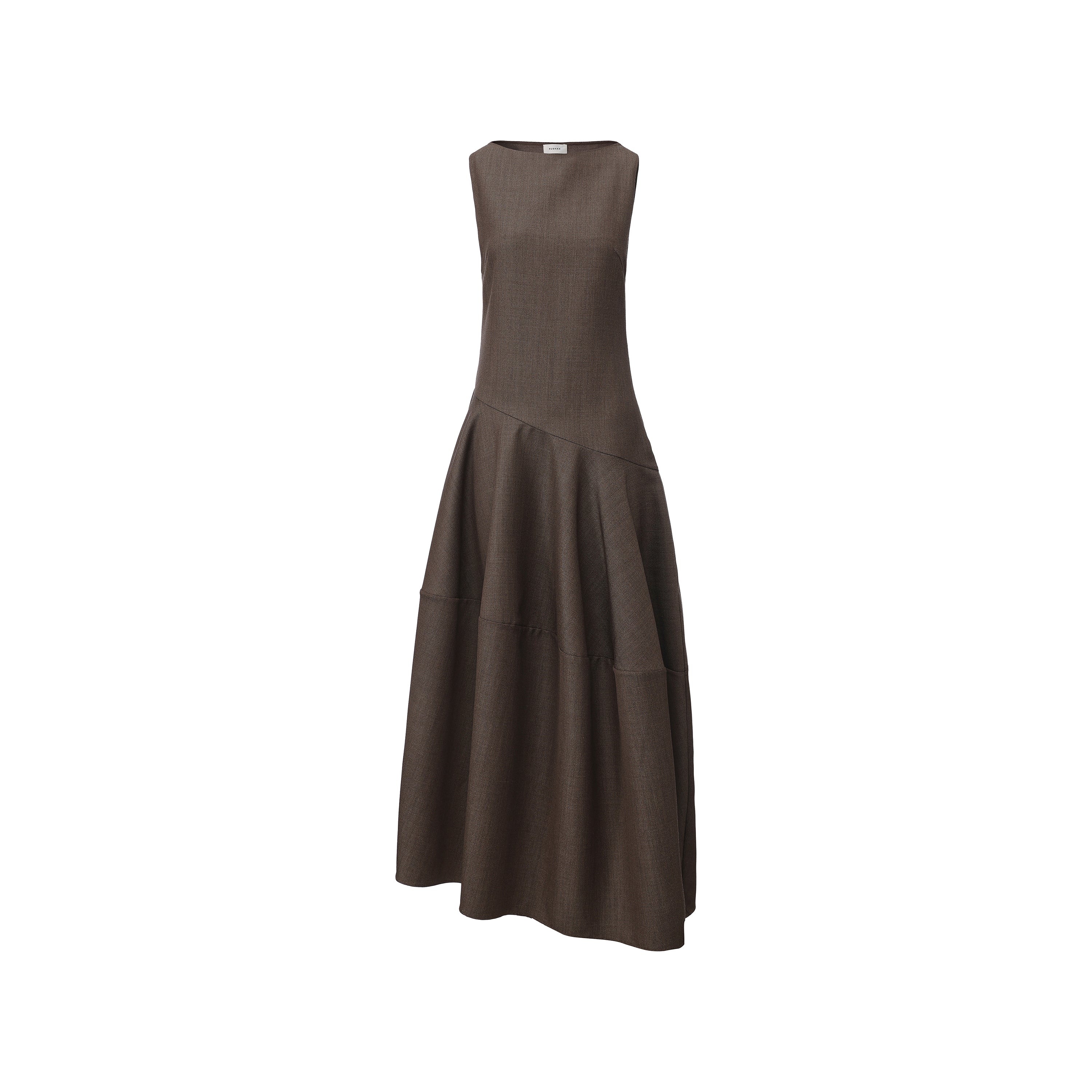 PREAW26 - ASH LIMESTONE MIREL DRESS
