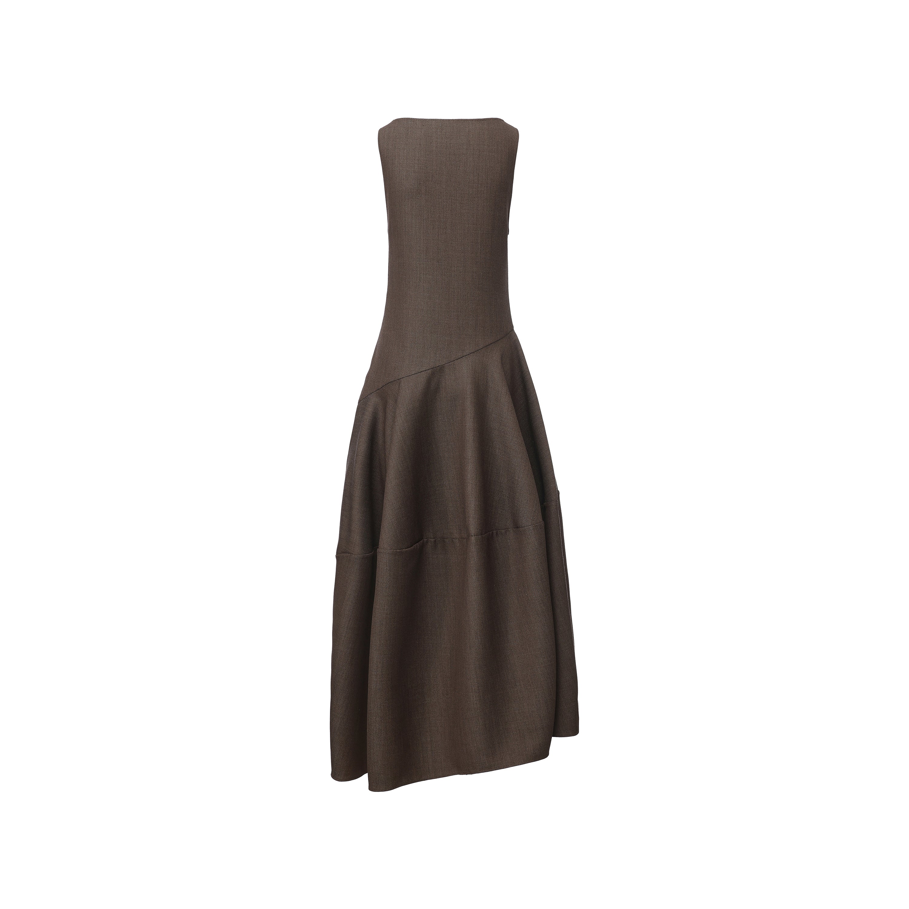 PREAW26 - ASH LIMESTONE MIREL DRESS