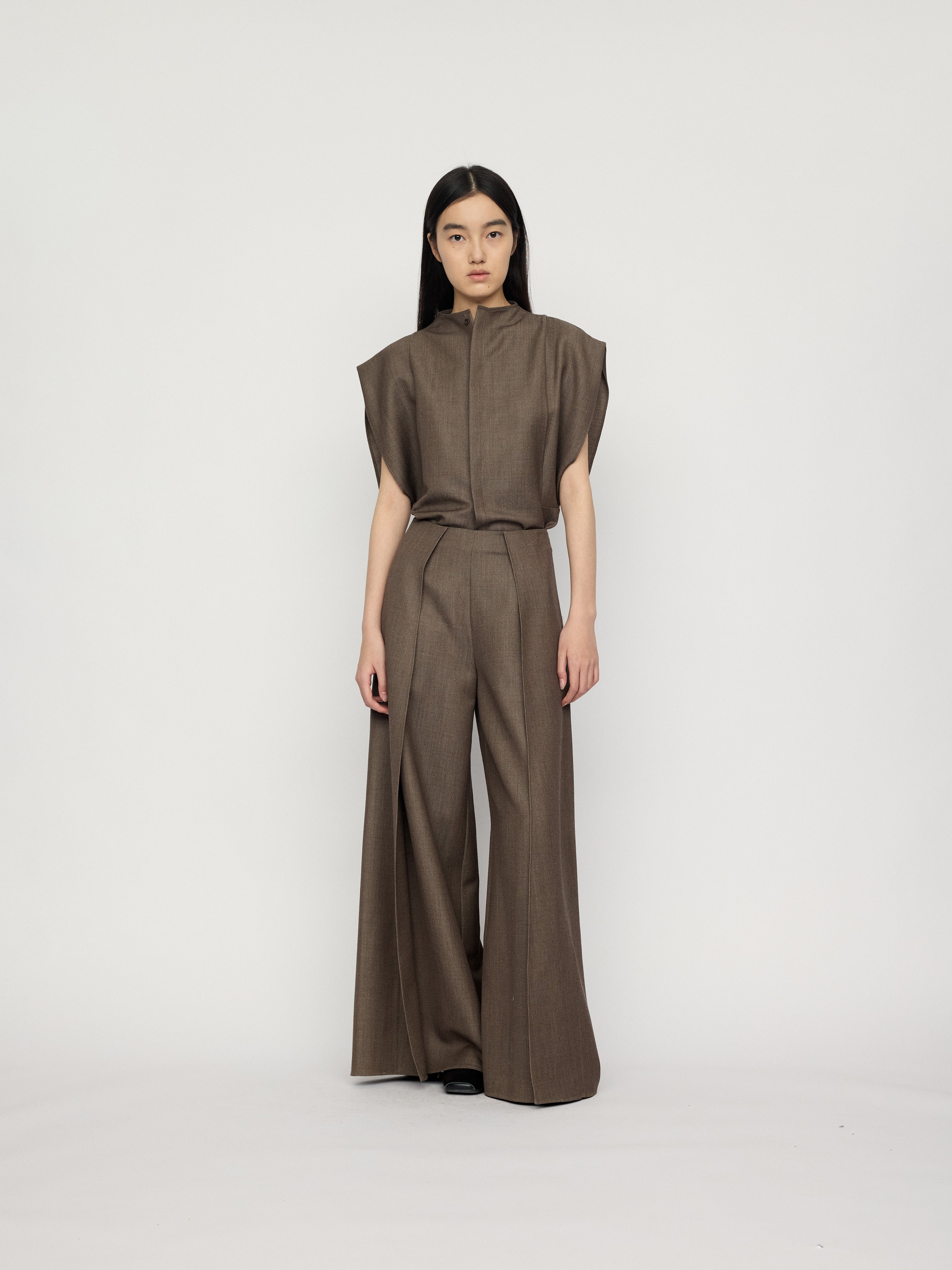 PREAW26 - ASH LIMESTONE MOREA PANTS