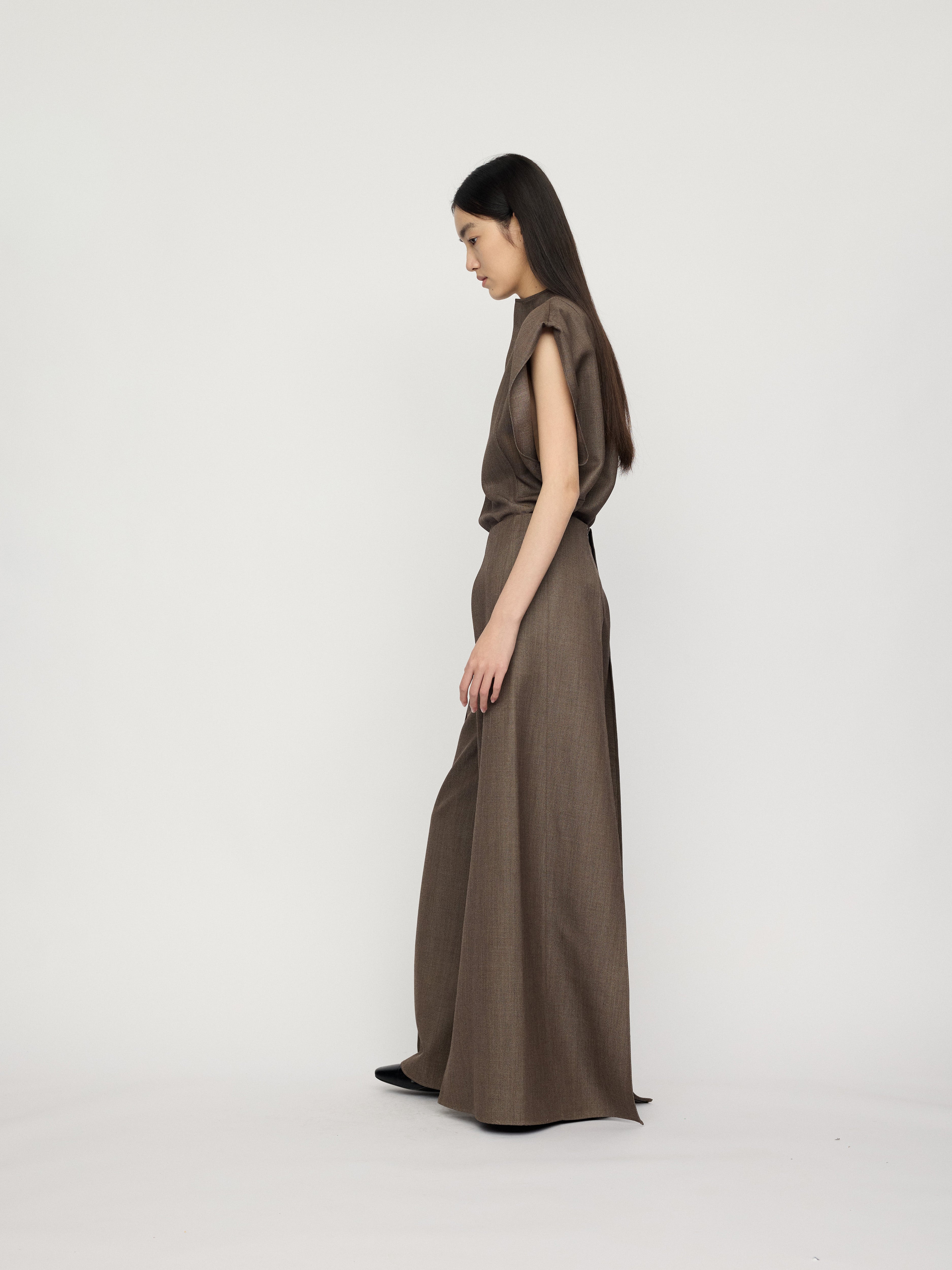 PREAW26 - ASH LIMESTONE MOREA PANTS