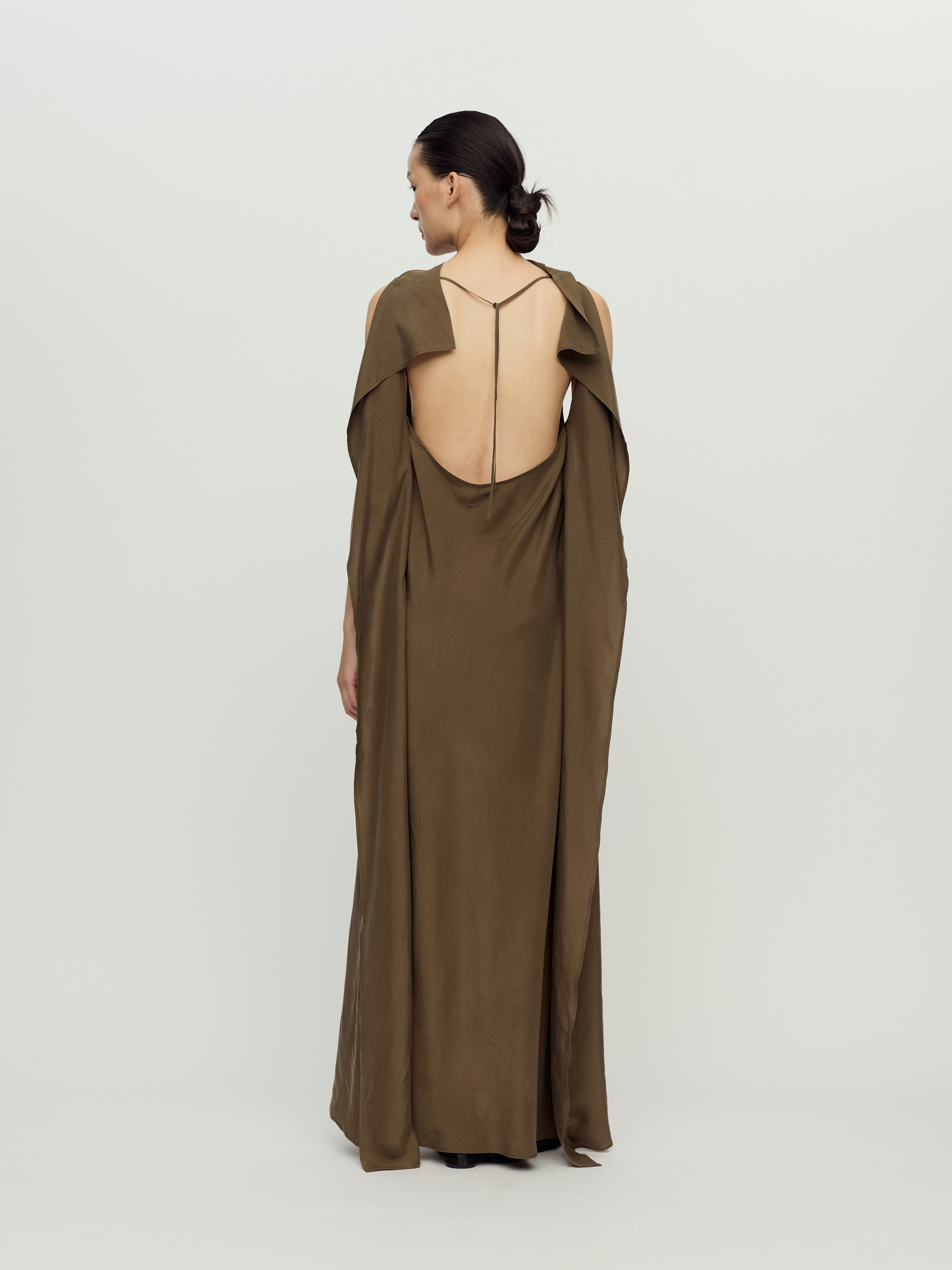 PRESS26 - OLIVE KUVA DRESS