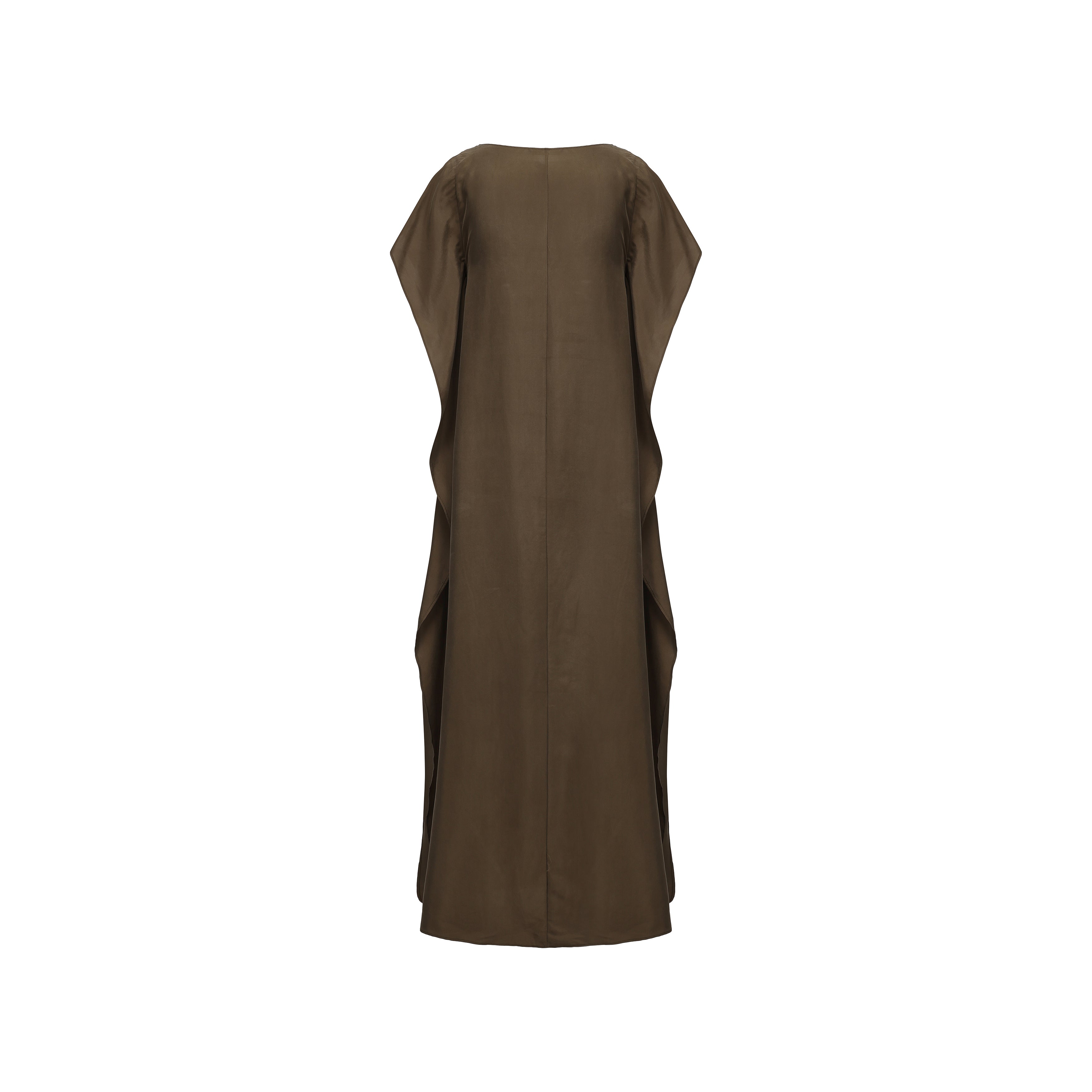 PRESS26 - OLIVE SORA DRESS