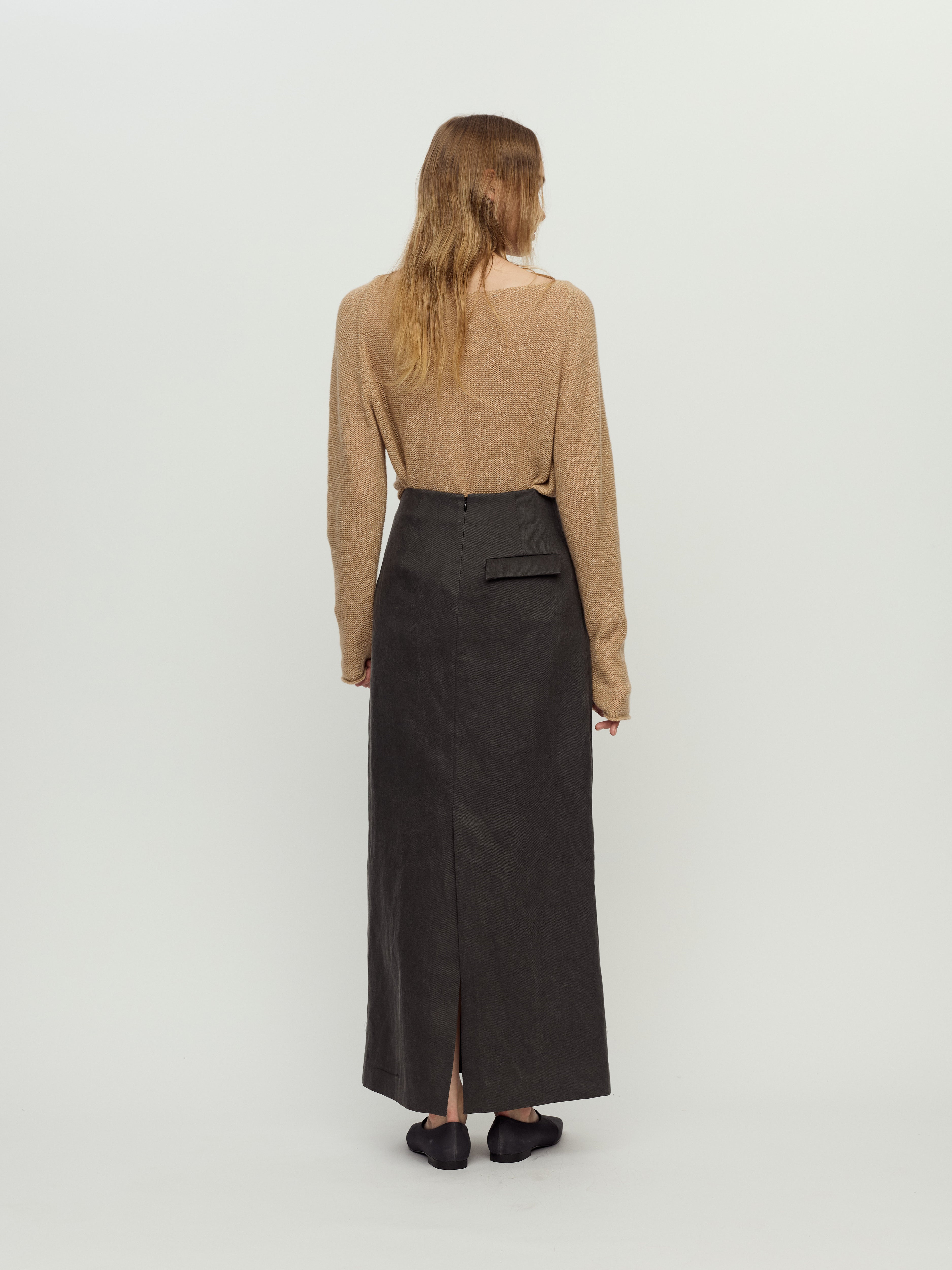PRESS26 - GRAPHITE PENCIL SKIRT