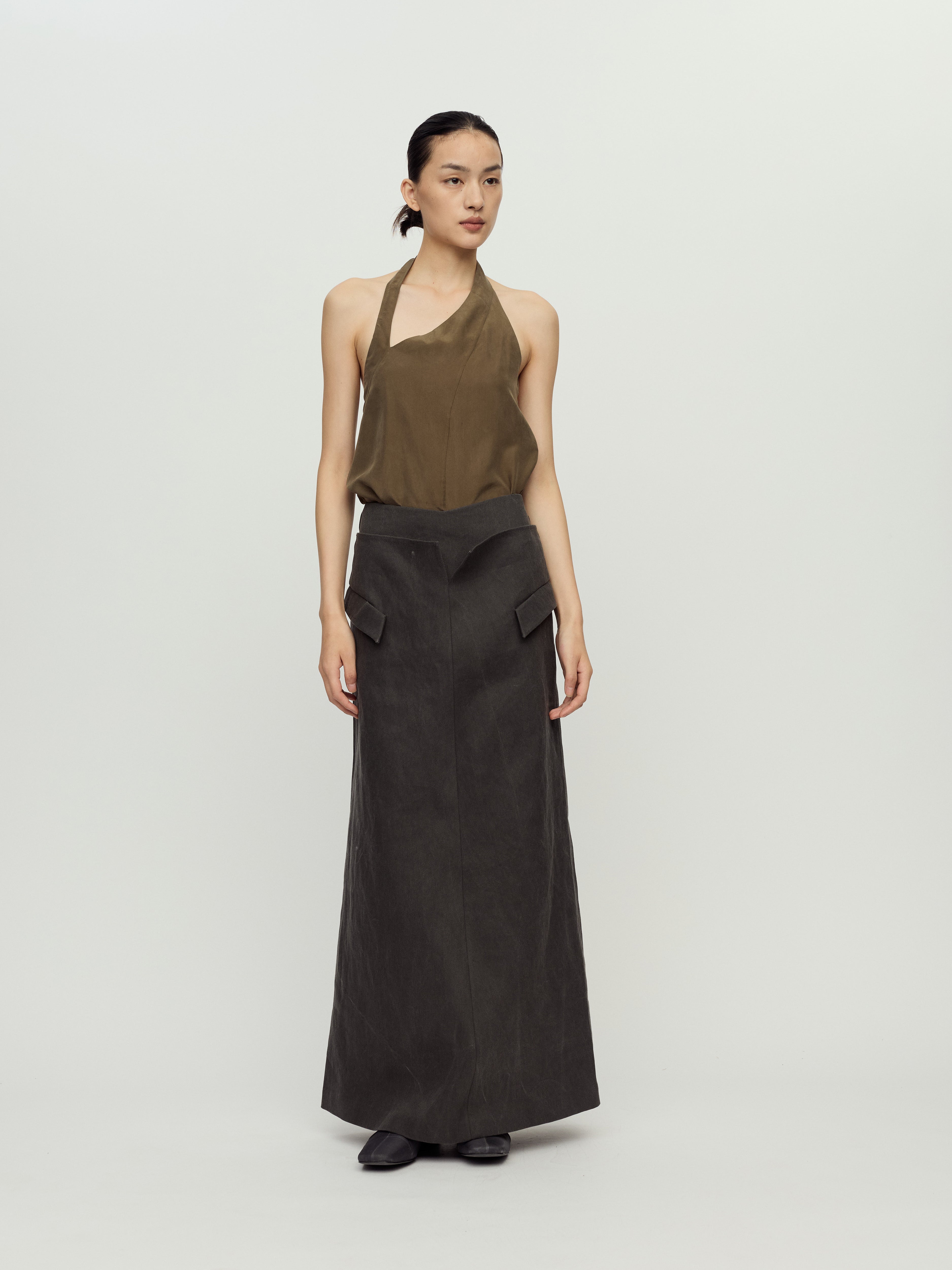 PRESS26 - GRAPHITE LURO SKIRT