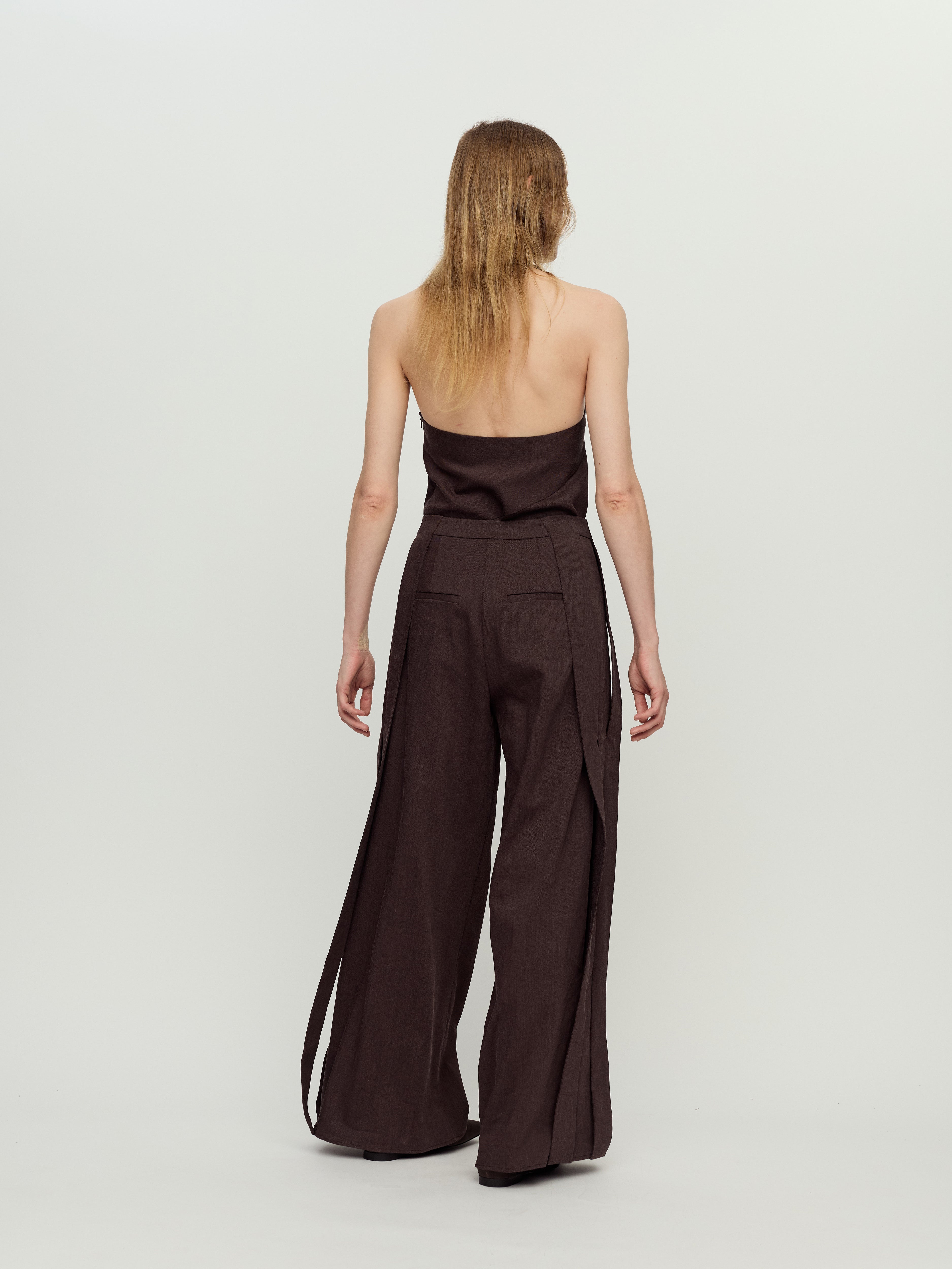 PRESS26 - EBONY PIRA TROUSERS