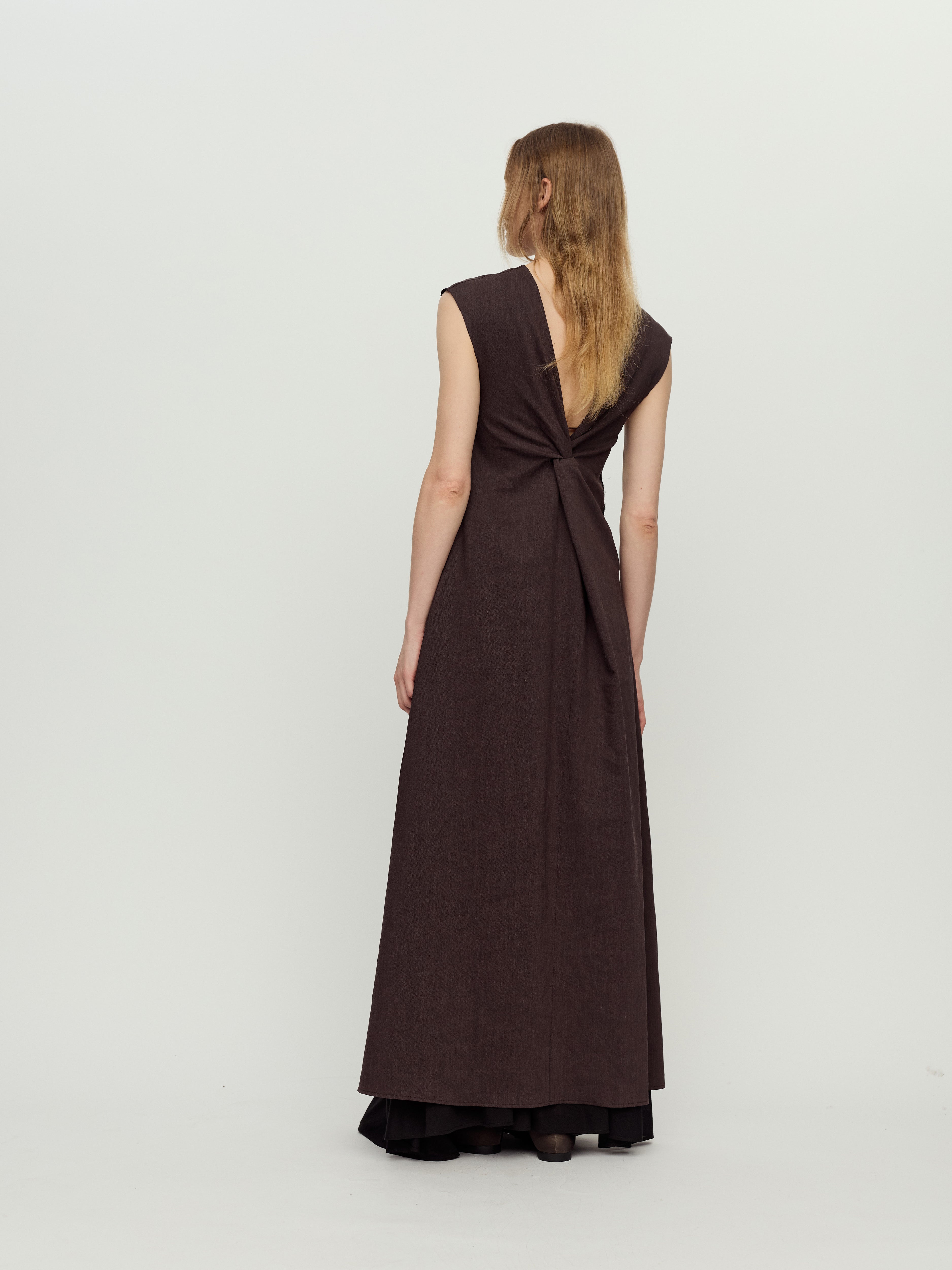 PRESS26 - EBONY KIVA DRESS
