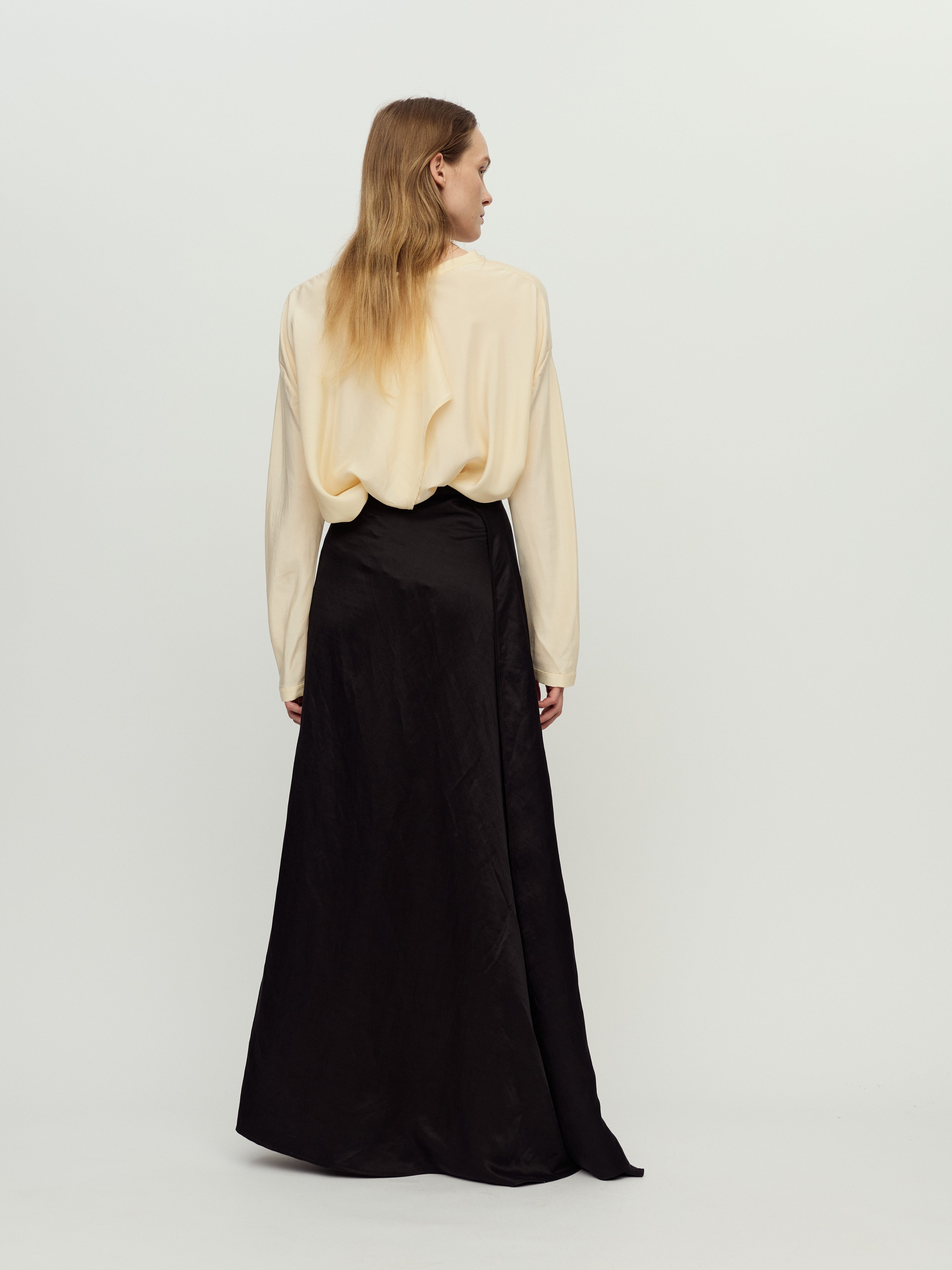 PRESS26 - ONYX TULA WRAP SKIRT
