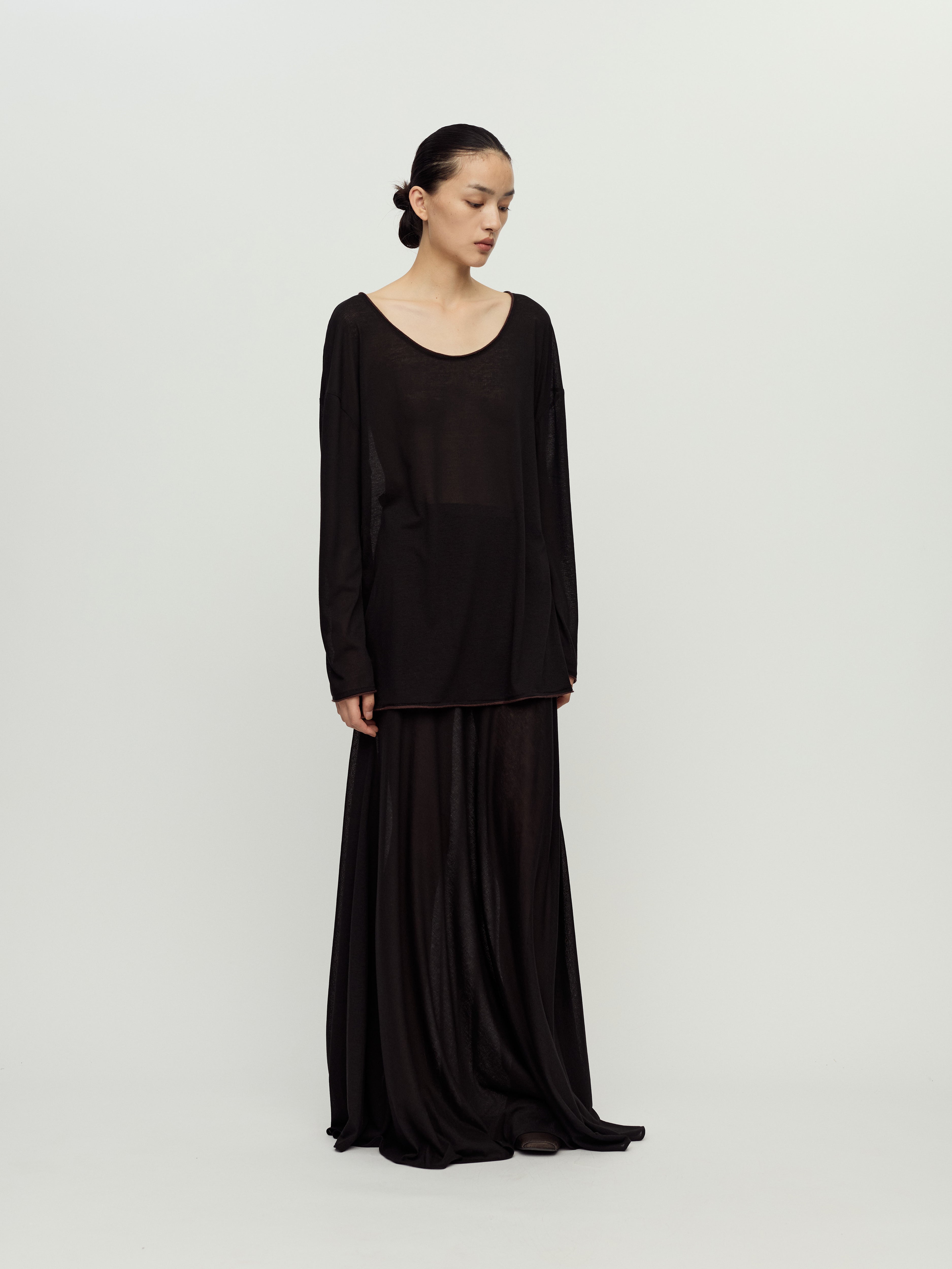 PRESS26 - CHARCOAL TOMA TOP