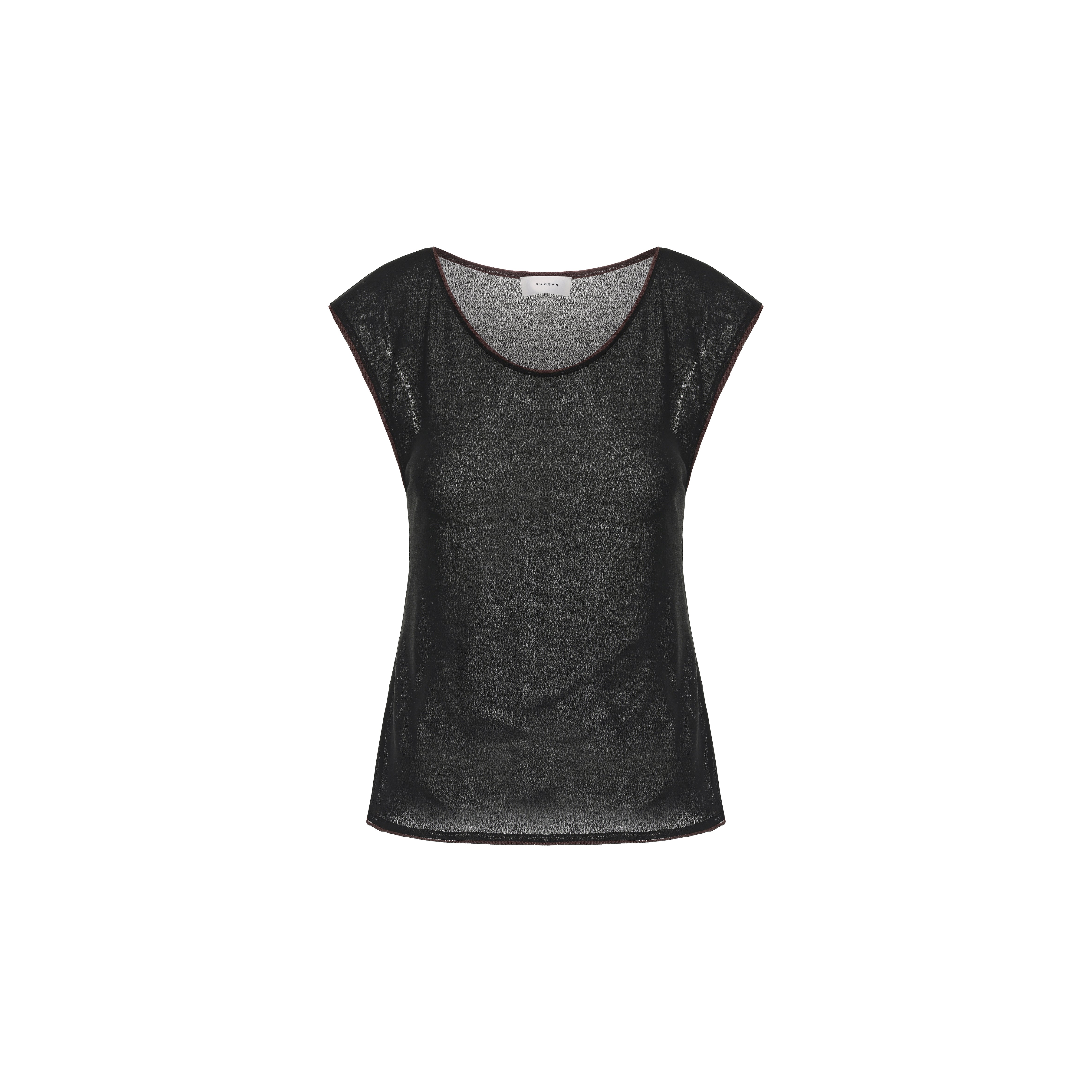 PRESS26 - CHARCOAL YORA TOP