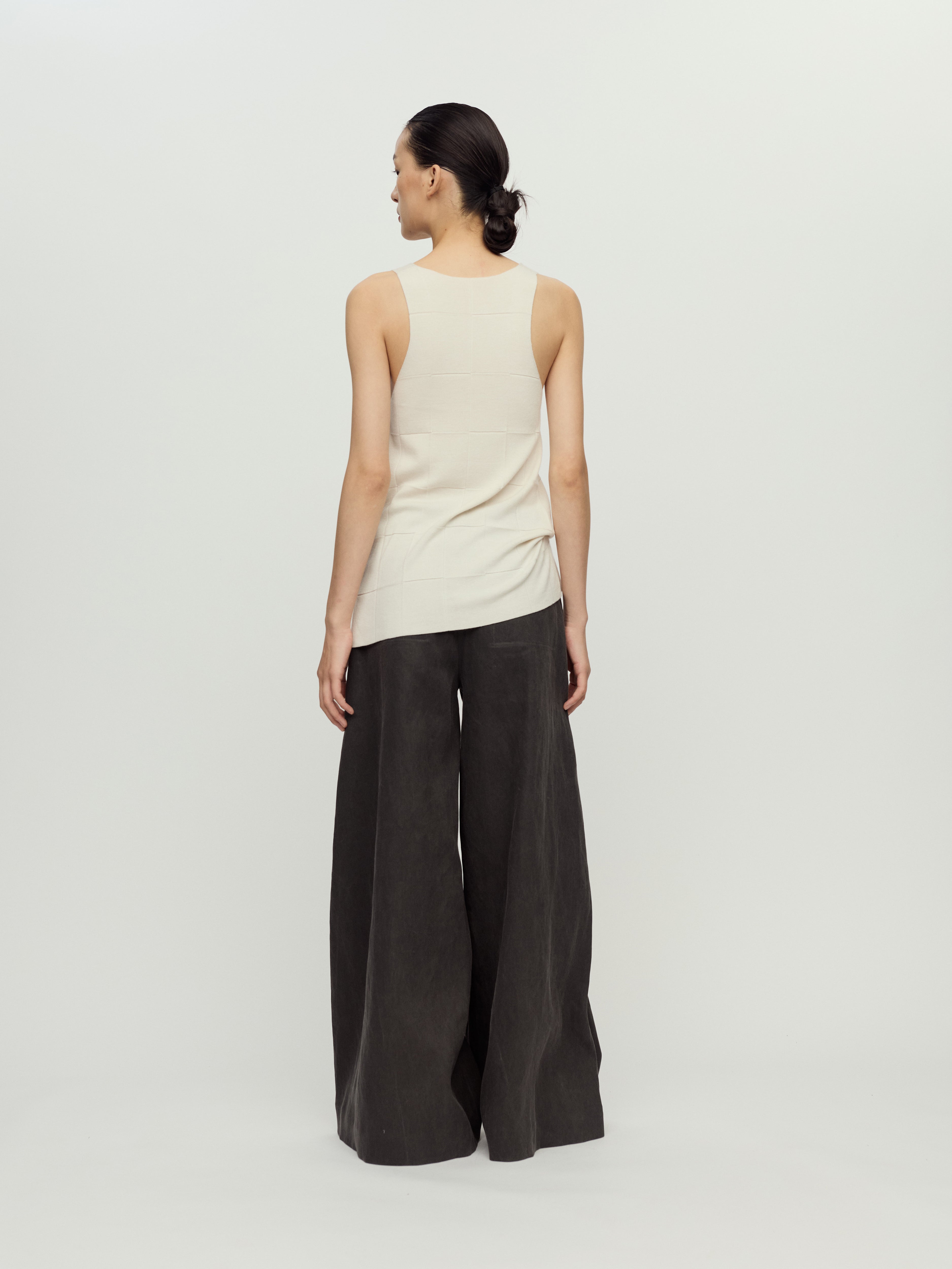 PRESS26 - IVORY SULA TANK TOP