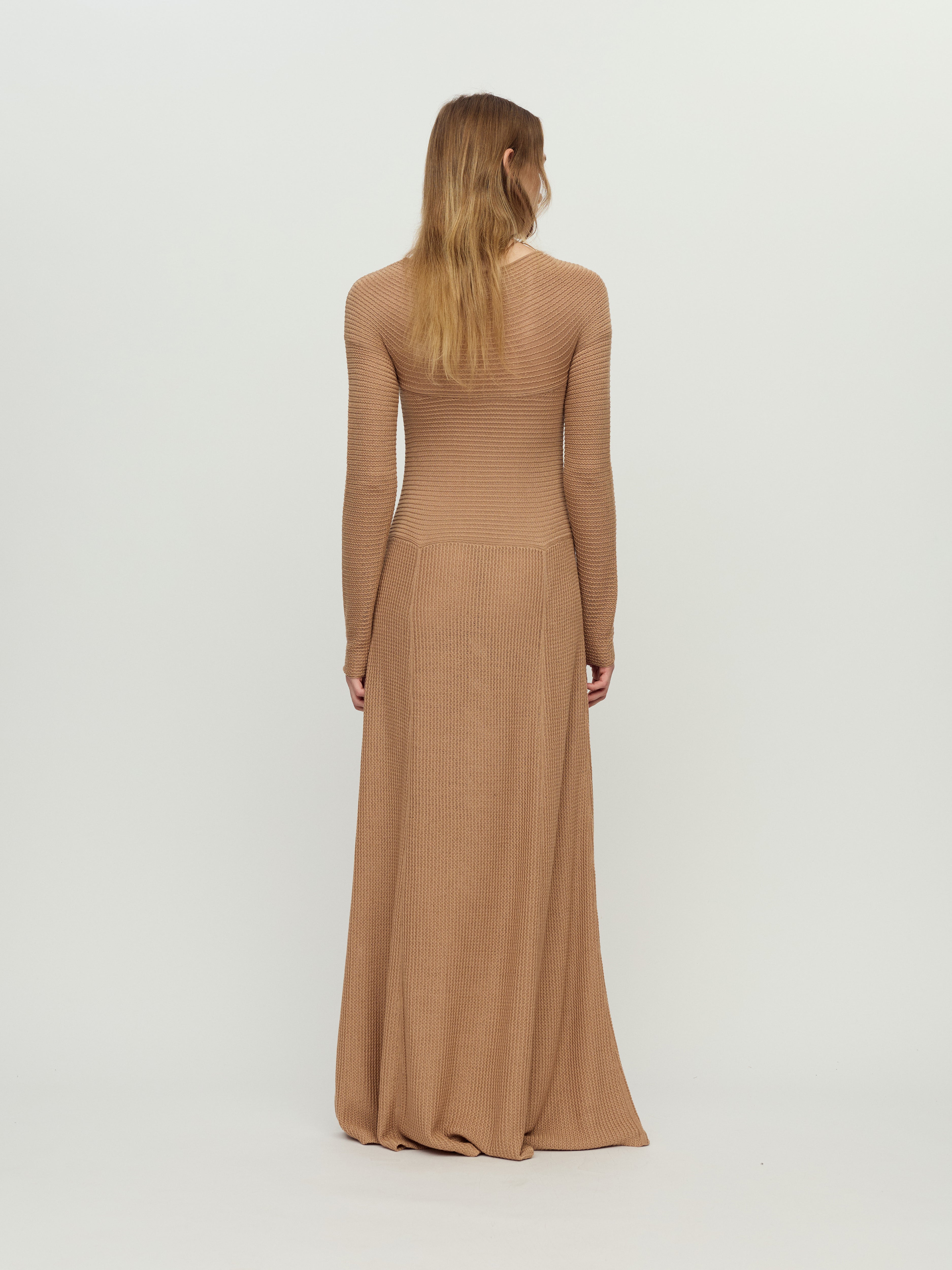 PRESS26 - LATTE SELA DRESS