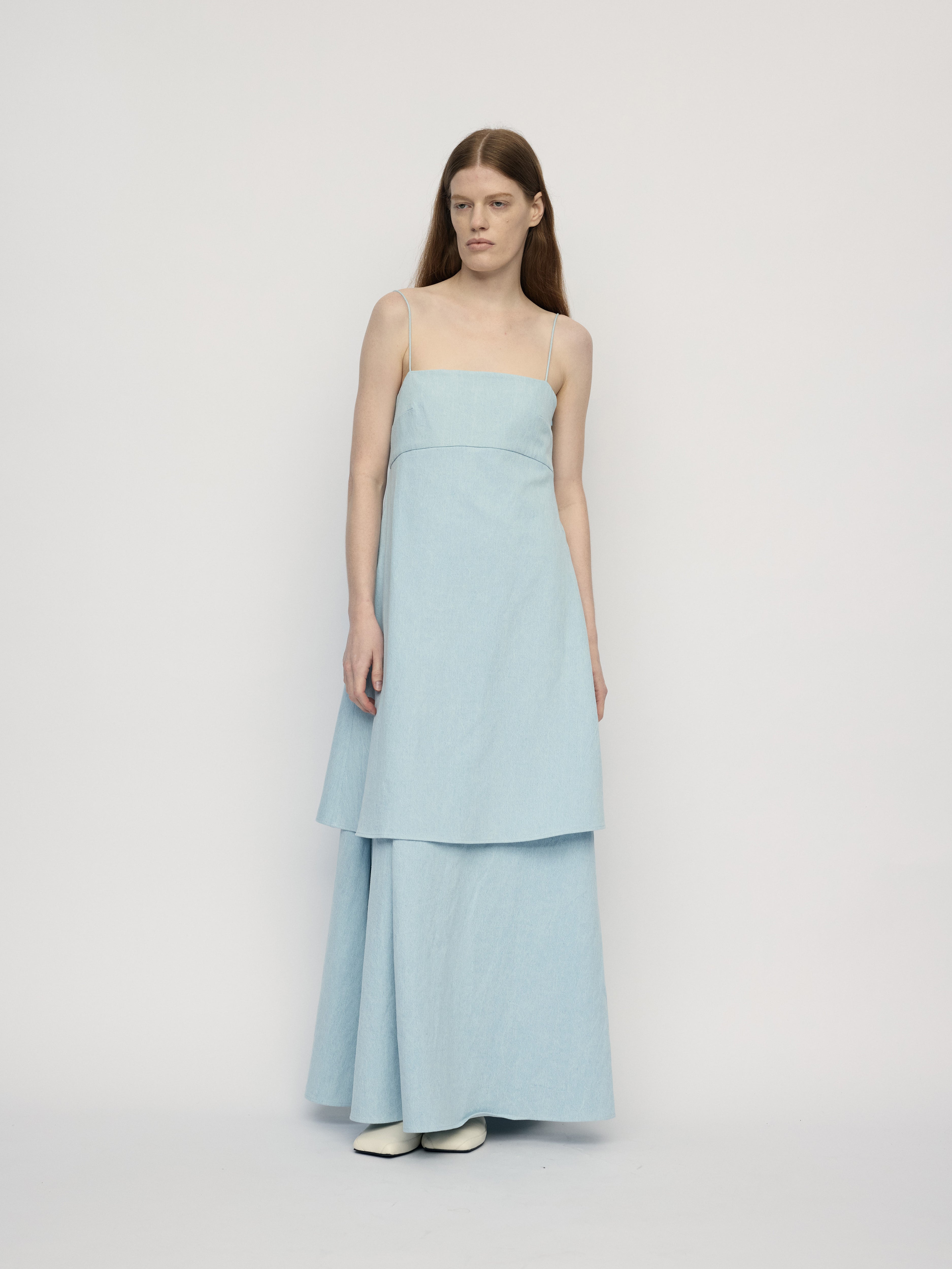 SS26 - 4PM BLUE CAYO DRESS