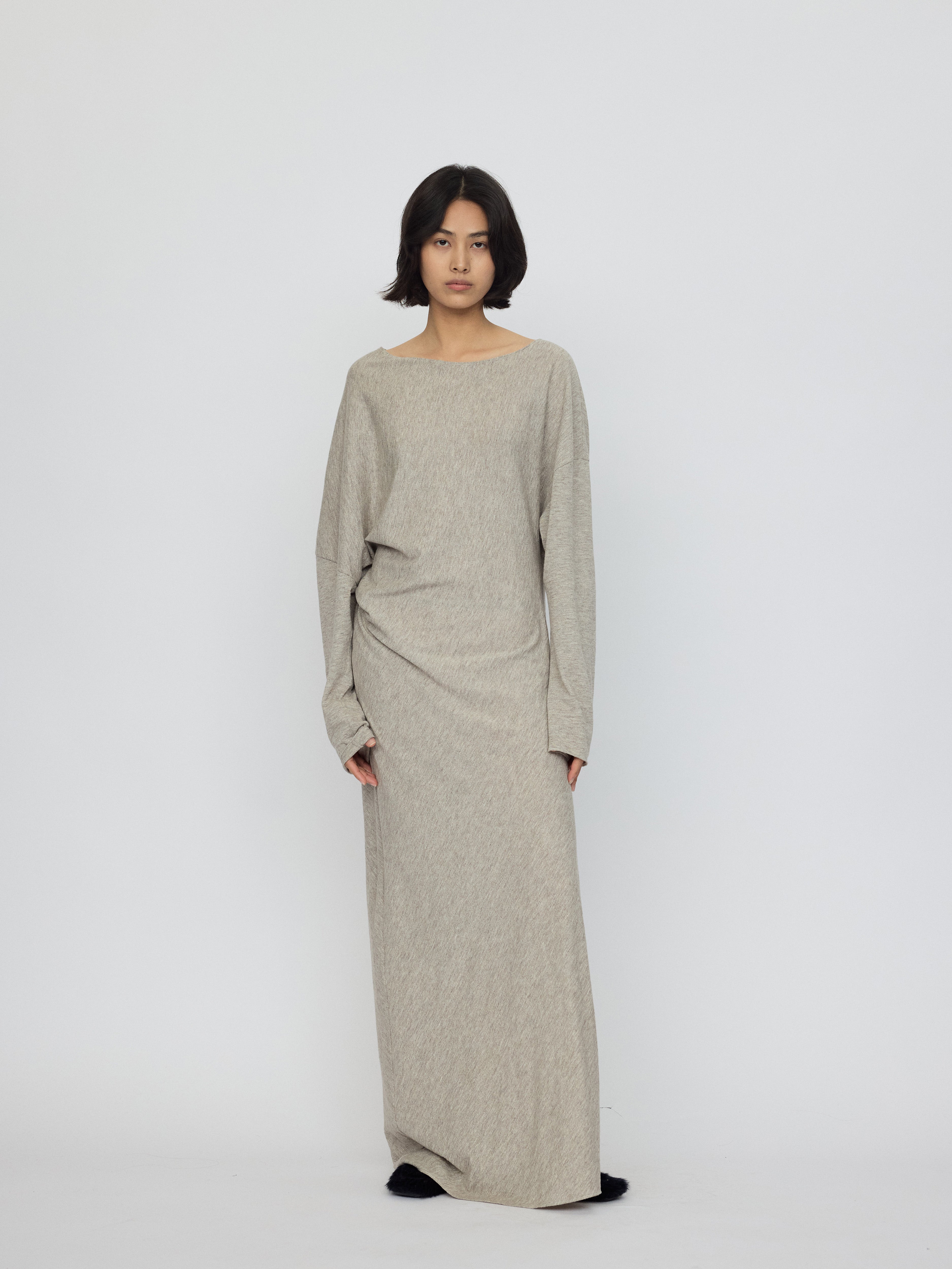 AW26 - ECRU COBIA DRESS