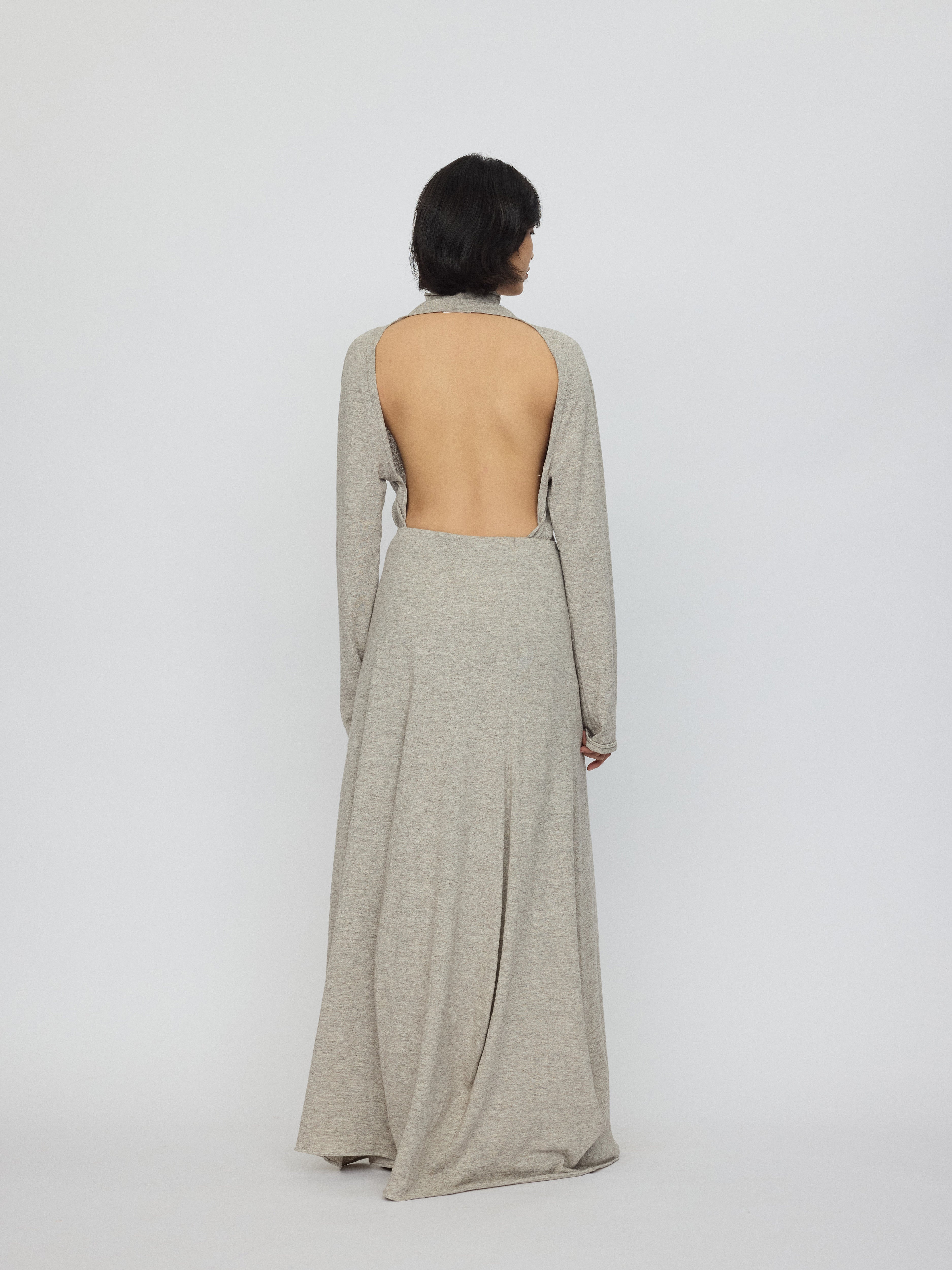 AW26 - ECRU COCOON SKIRT
