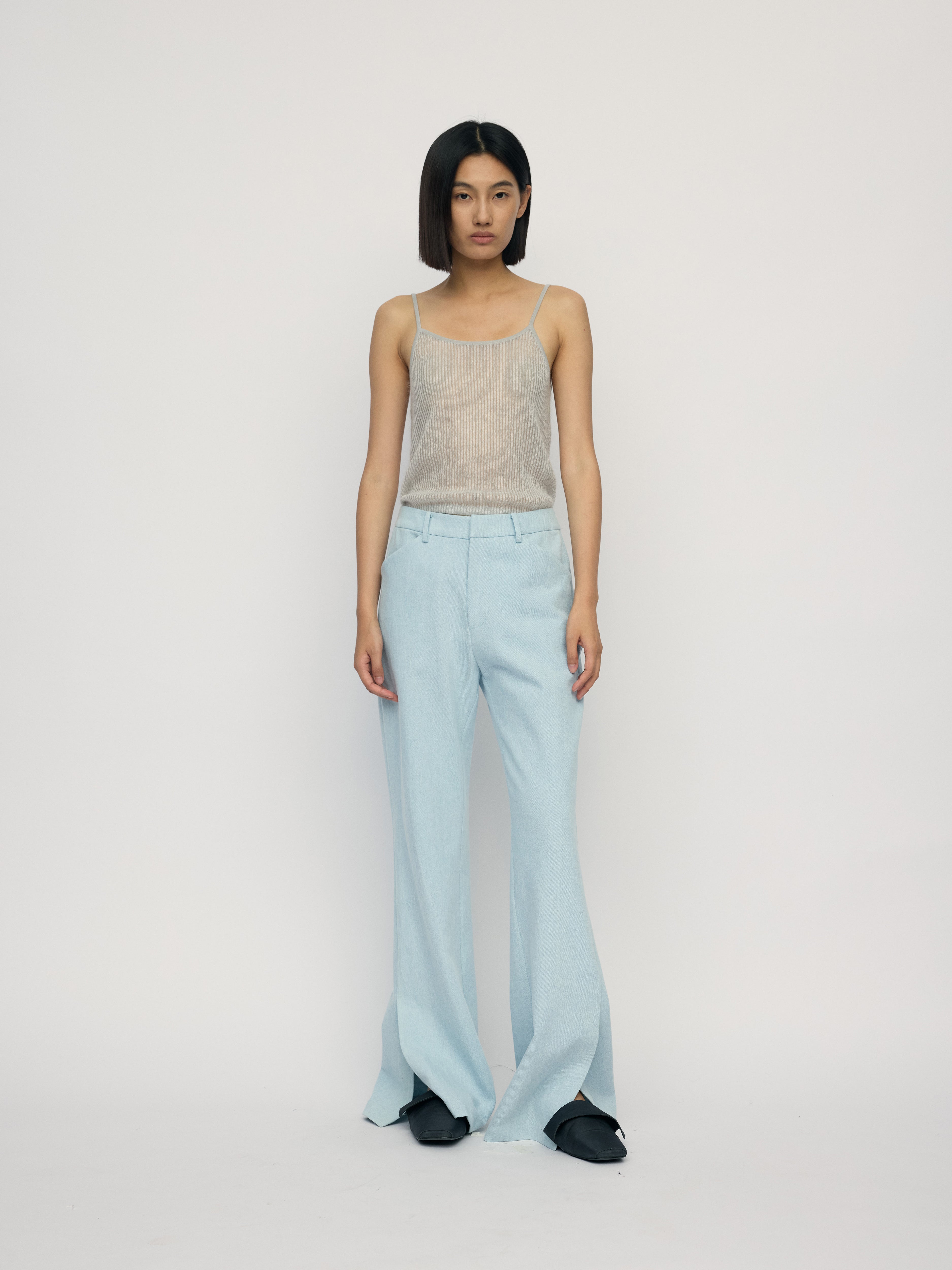SS26 - 4PM BLUE LANZ TROUSERS