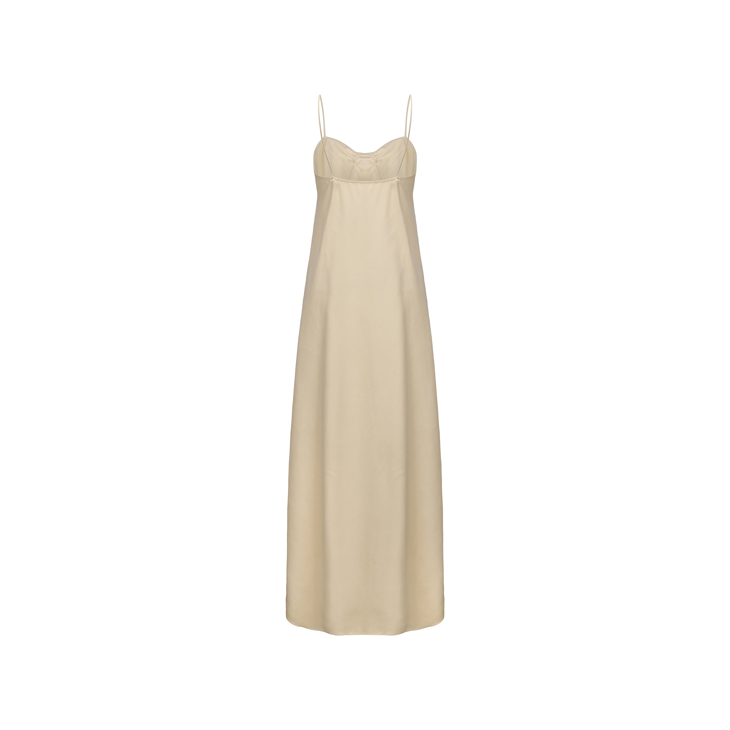 SS26 - PARCHMENT SHELL DRESS