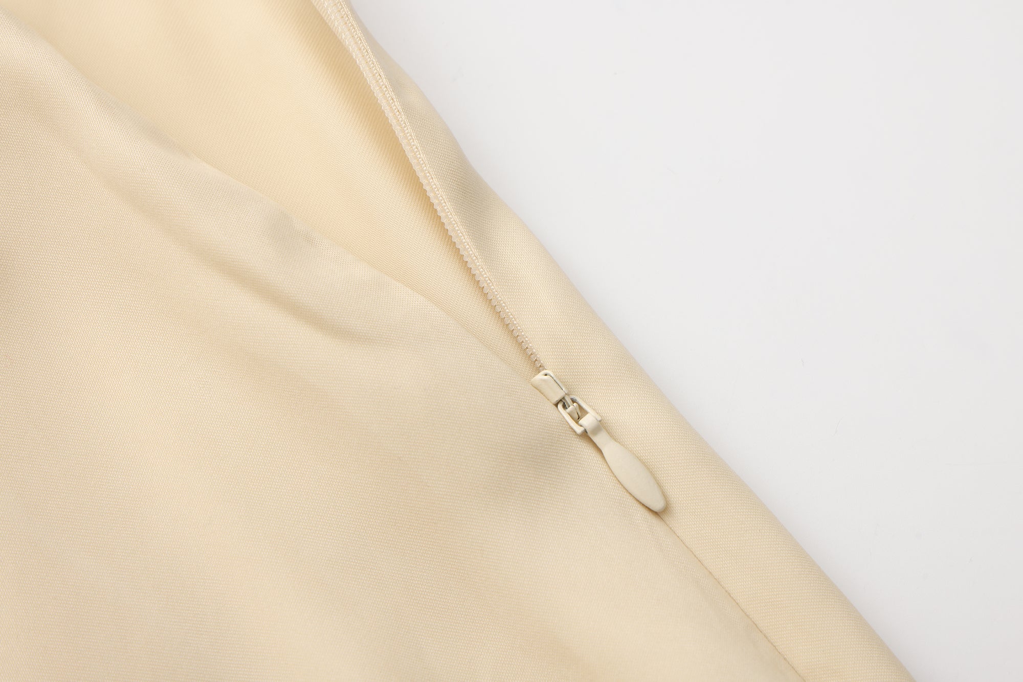 SS26 - PARCHMENT ASSU BIAS CUT SKIRT