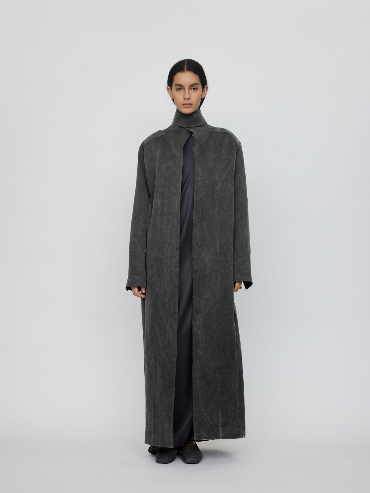 AW26 - CHARCOAL IKARIA COAT