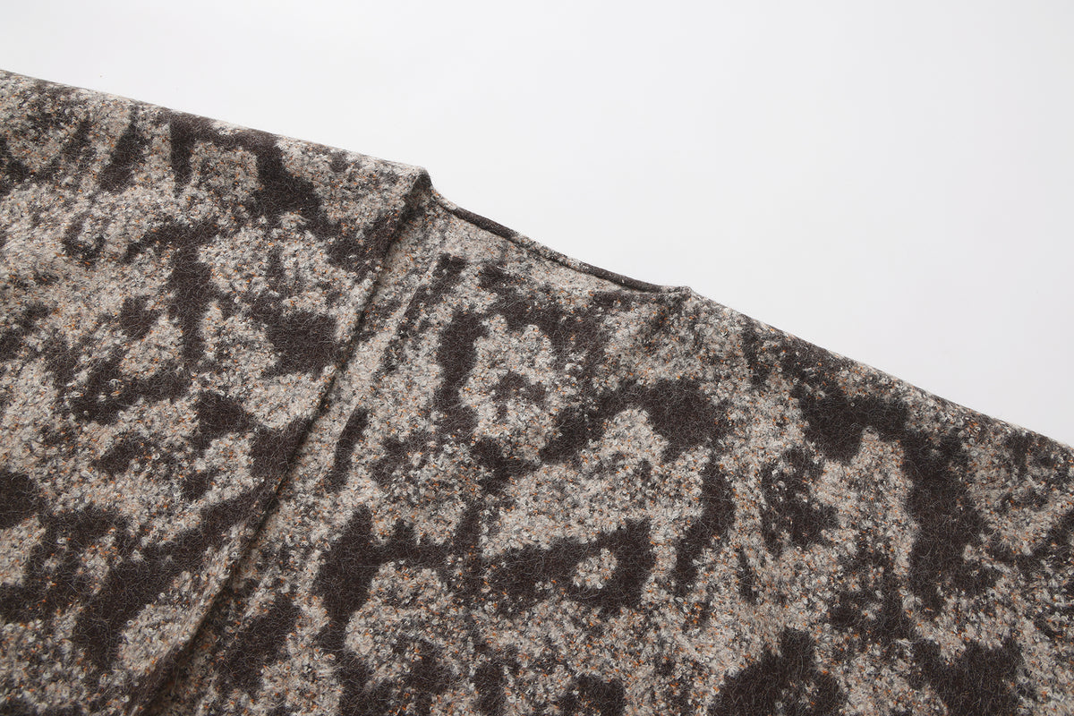 AW26 - WARM FLINT MAUKE CAPE COAT