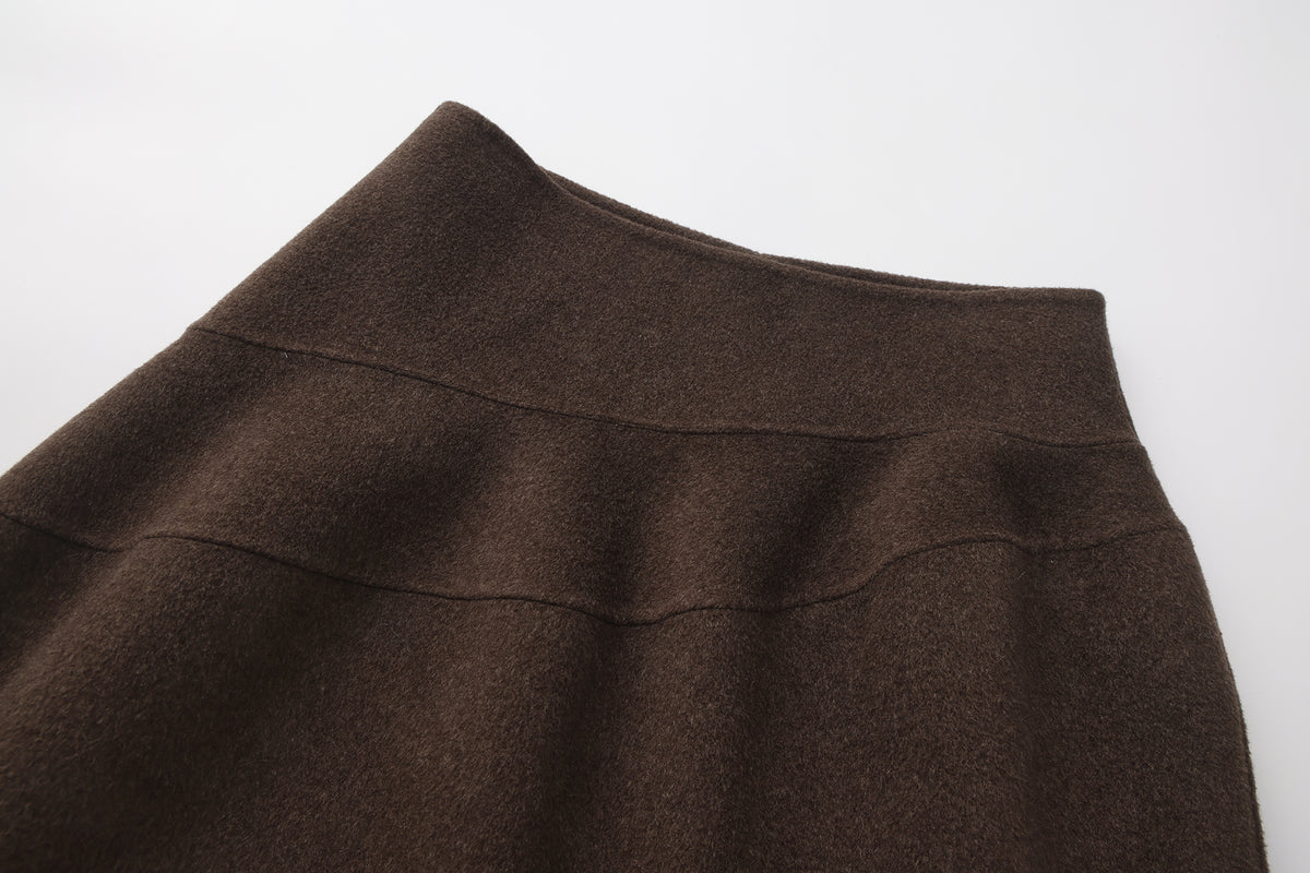 AW26 - TAUPE ZORIN SKIRT